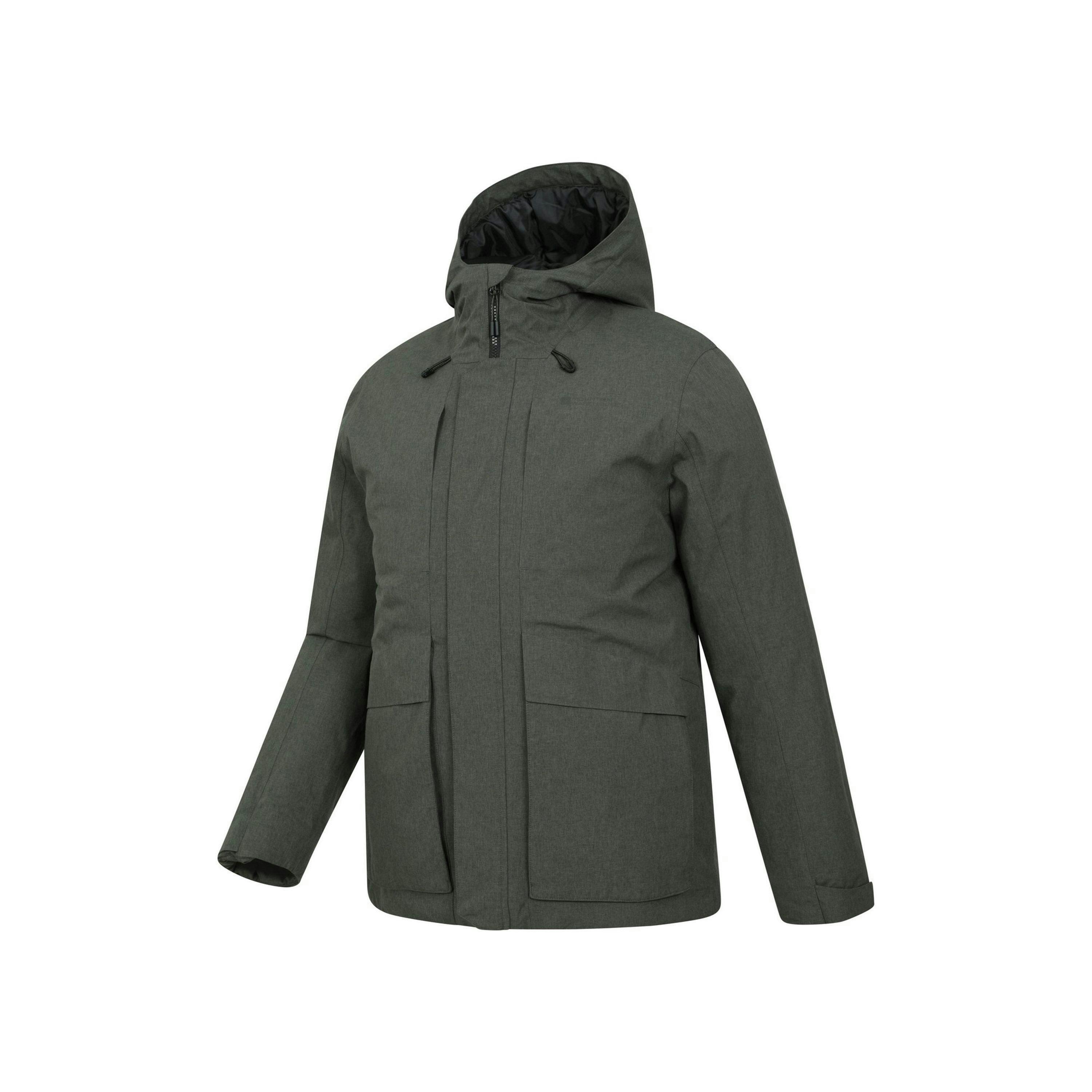 Mountain Warehouse Mens Tempest Waterproof Padded Jacket , view 3 of 4