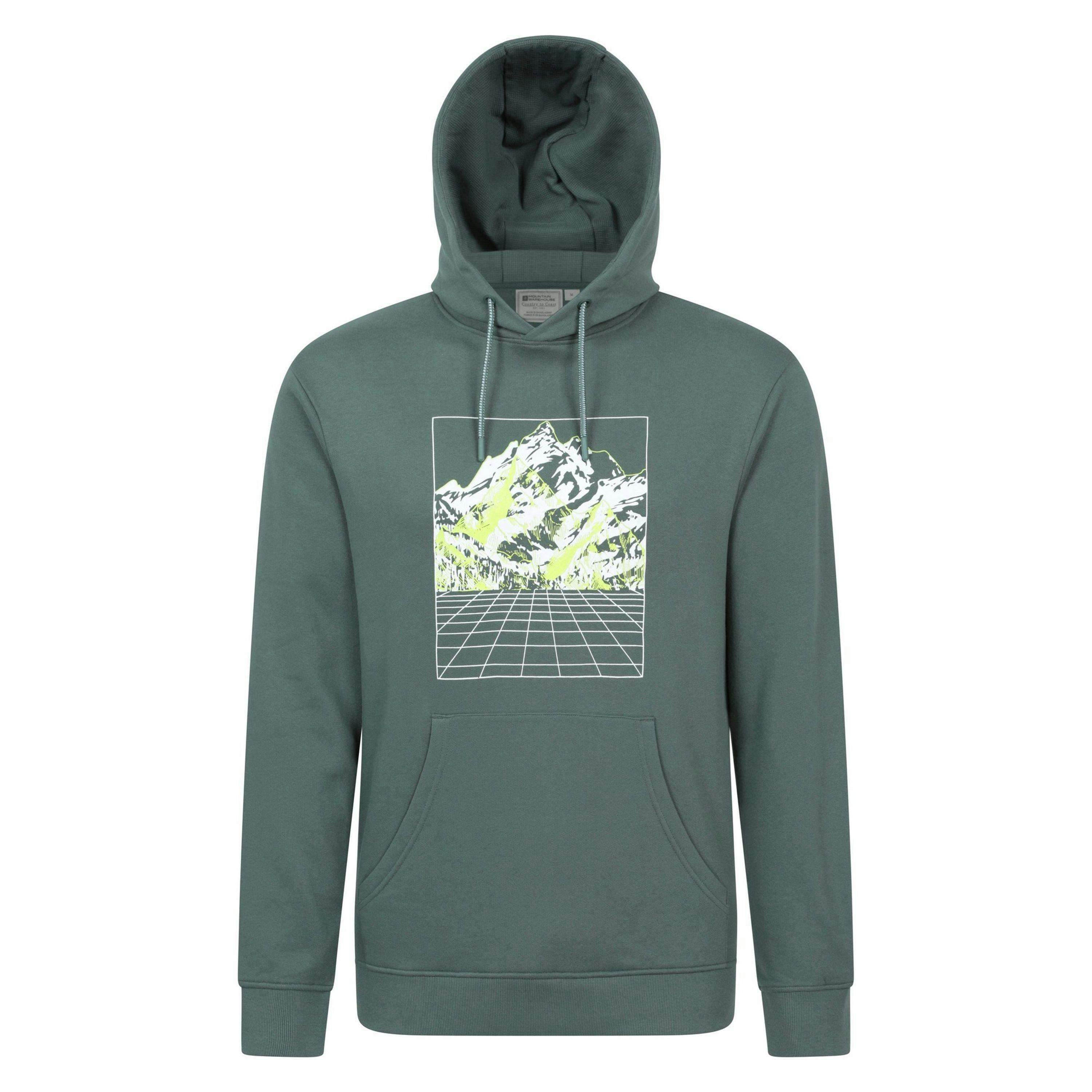 Mountain Warehouse Mens Grid Hoodie , view 1 of 3
