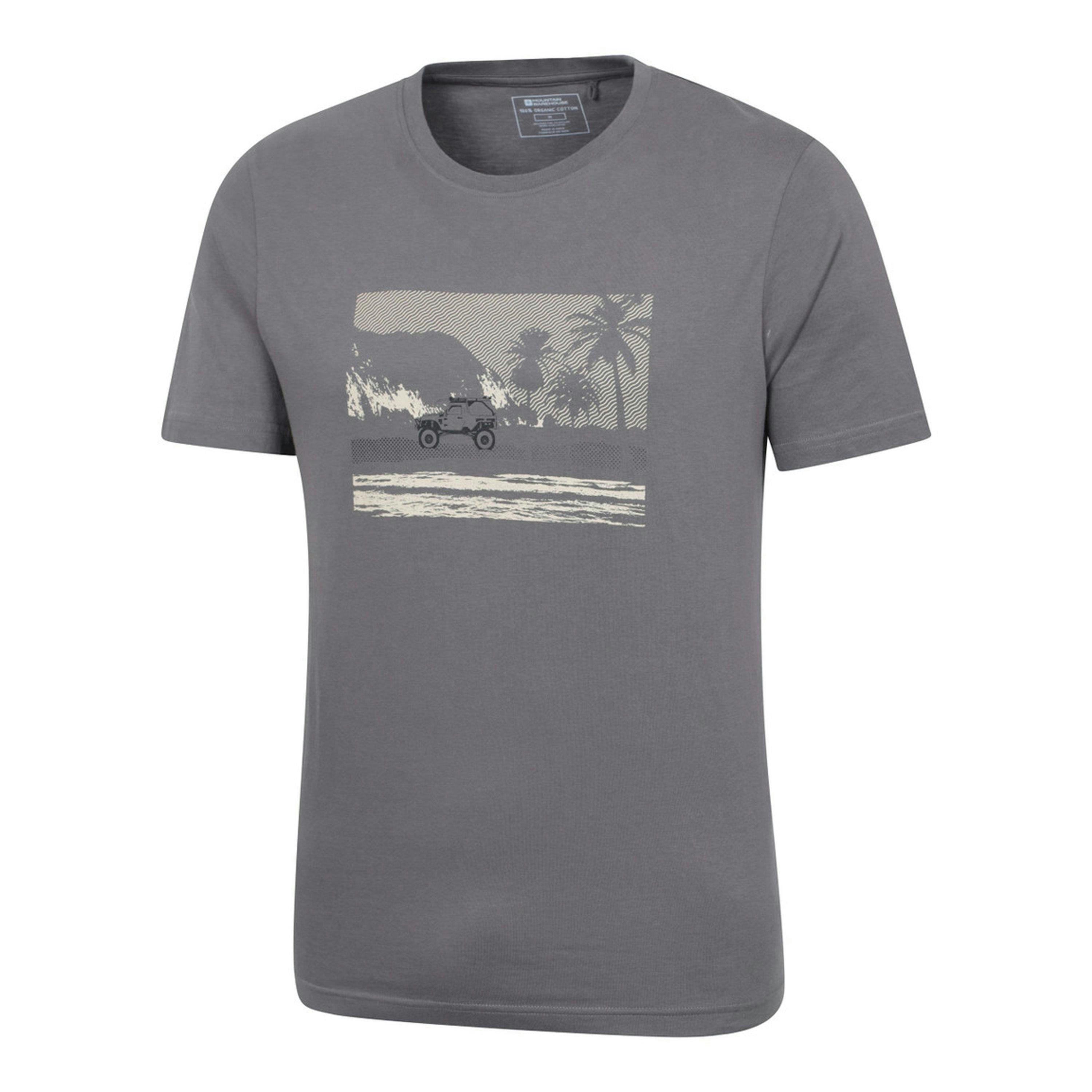 Mountain Warehouse Mens Ocean Drive T-Shirt , view 3 of 5