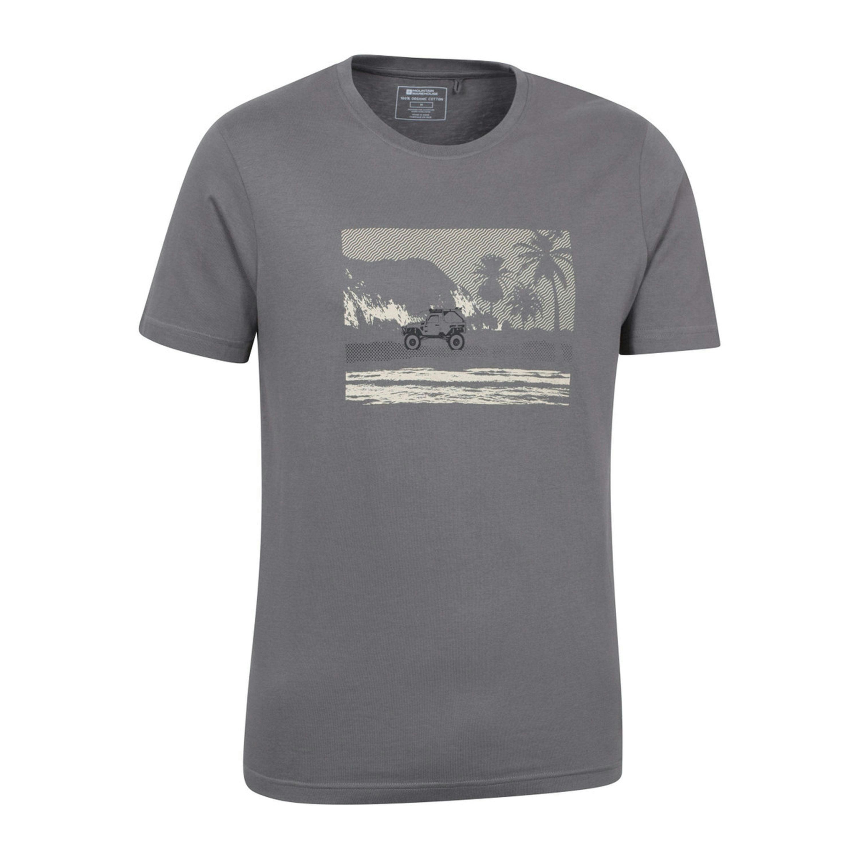Mountain Warehouse Mens Ocean Drive T-Shirt , view 4 of 5