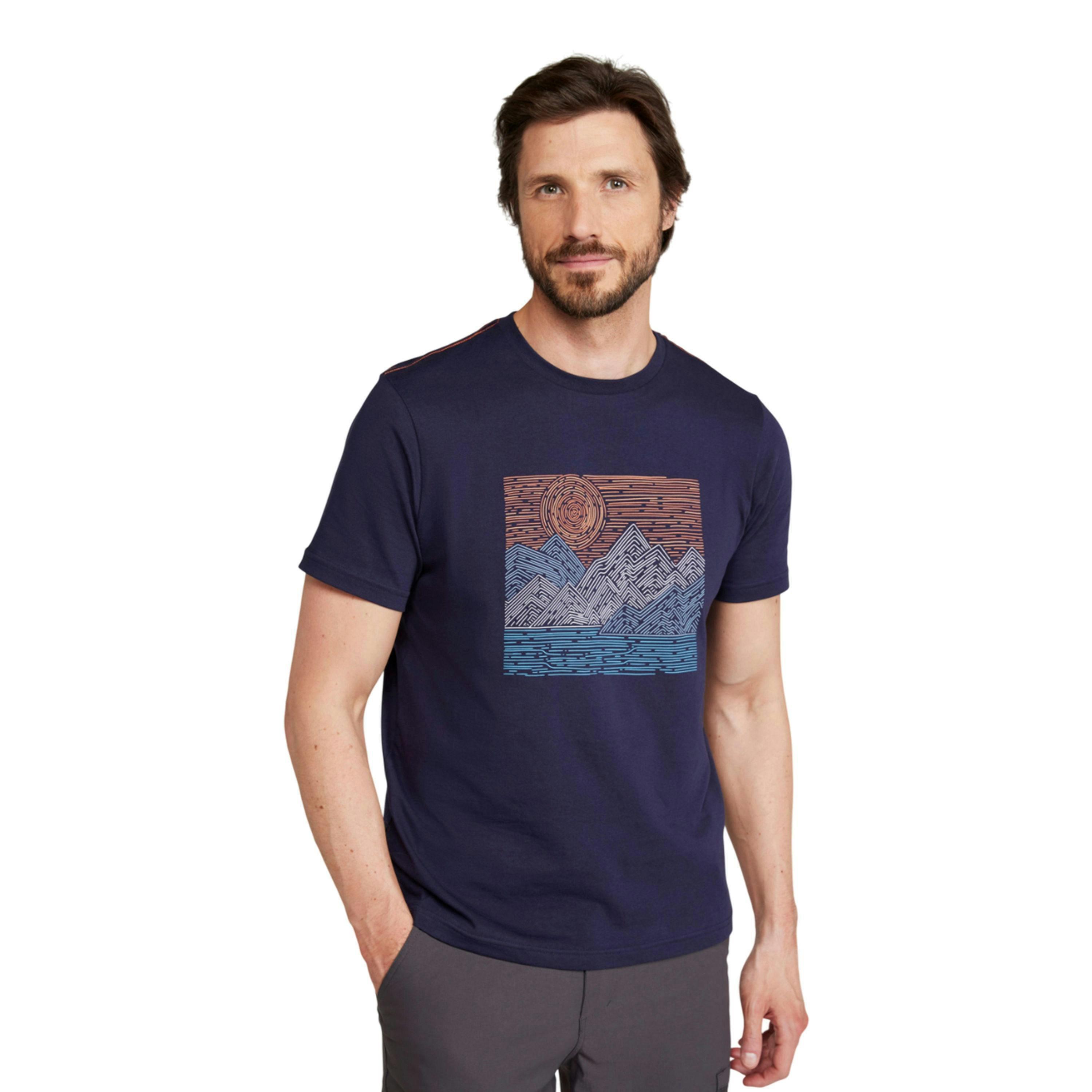 Mountain Warehouse Mens Tidal Wave T-Shirt , view 1 of 2