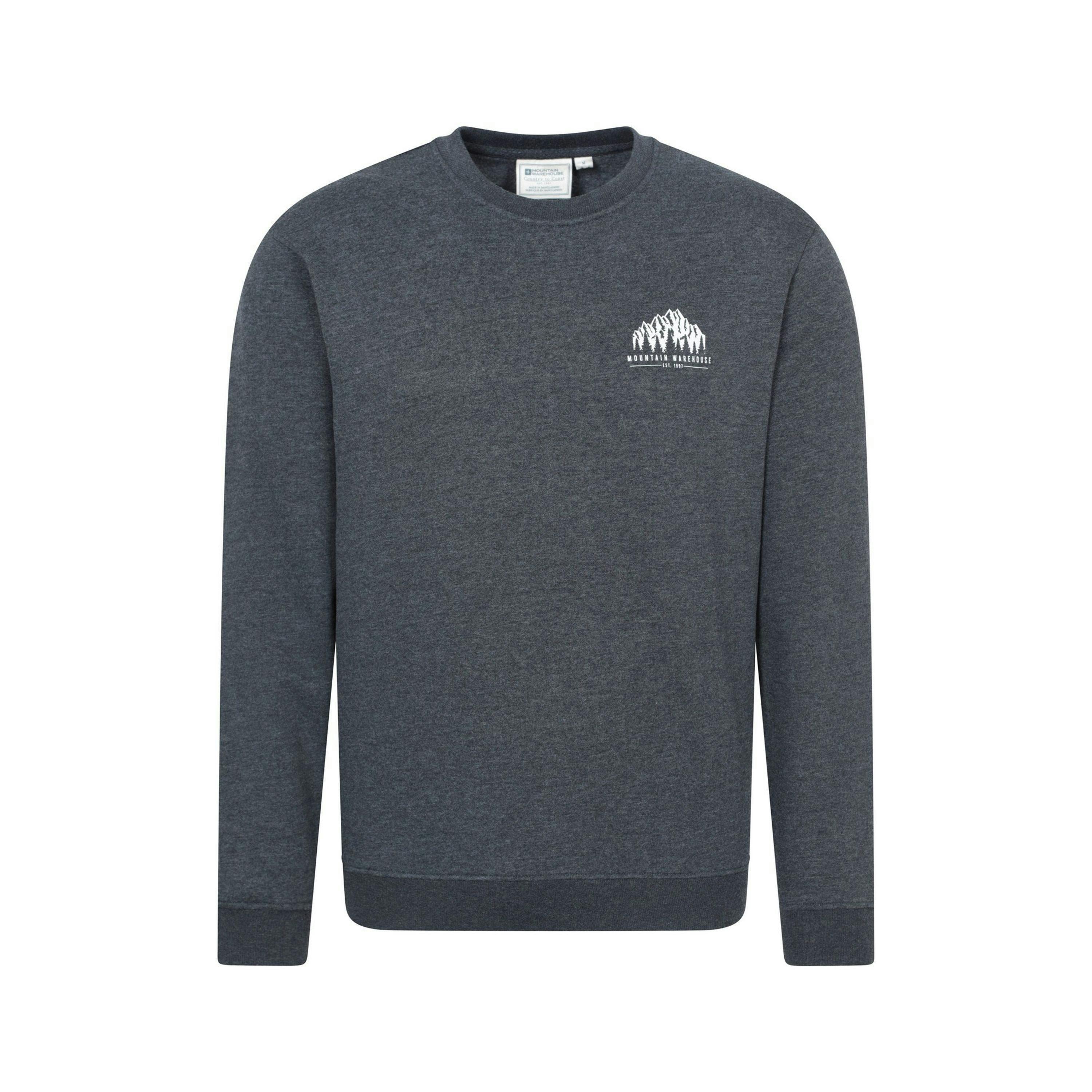 Mountain Warehouse Mens Adventure Graphic Sweatshirt , view 1 of 3