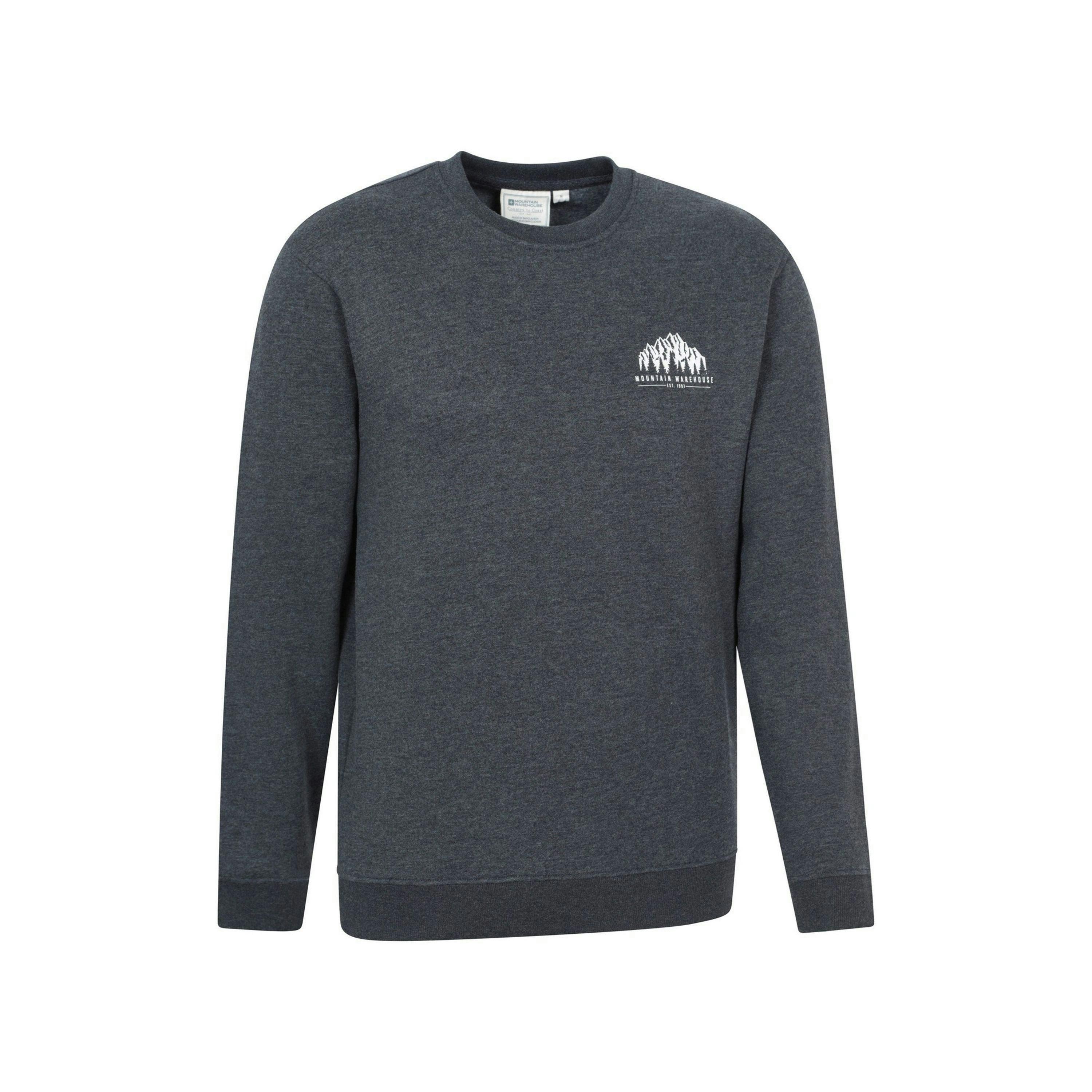 Mountain Warehouse Mens Adventure Graphic Sweatshirt , view 3 of 4