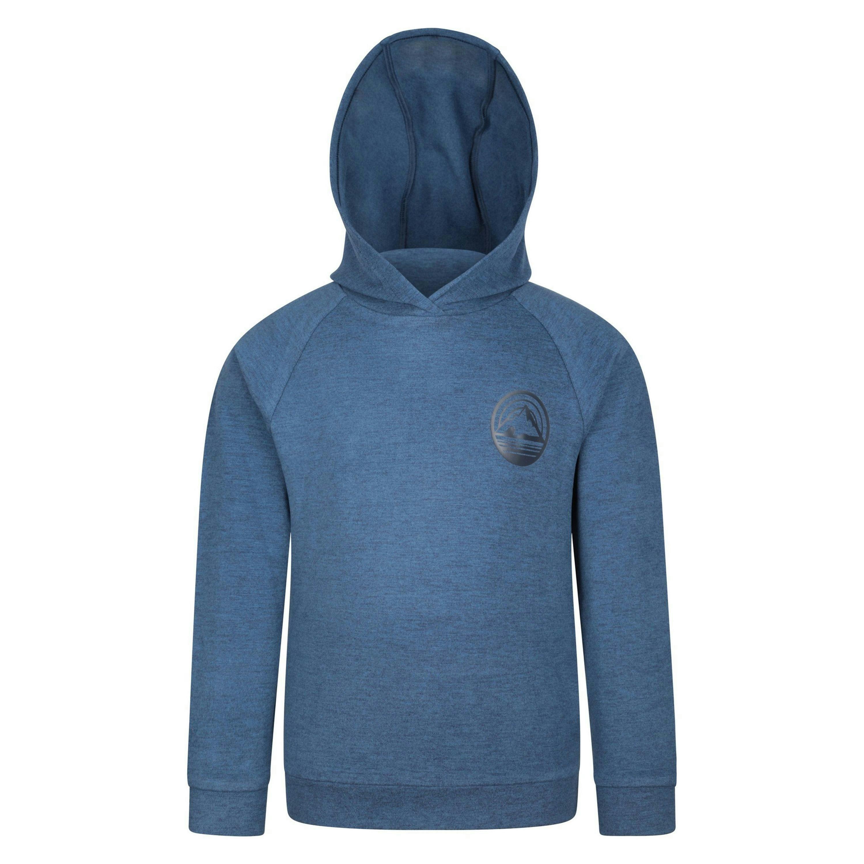 Mountain Warehouse Childrens/Kids Strath Melange Supersoft Hoodie , view 1 of 3