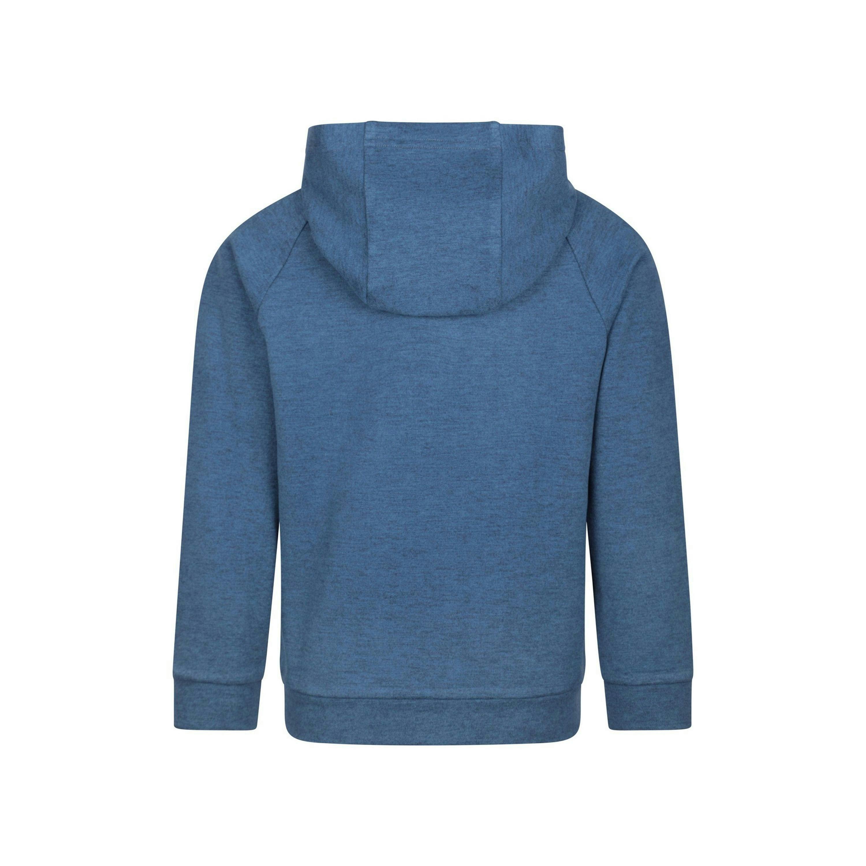 Mountain Warehouse Childrens/Kids Strath Melange Supersoft Hoodie , view 2 of 4