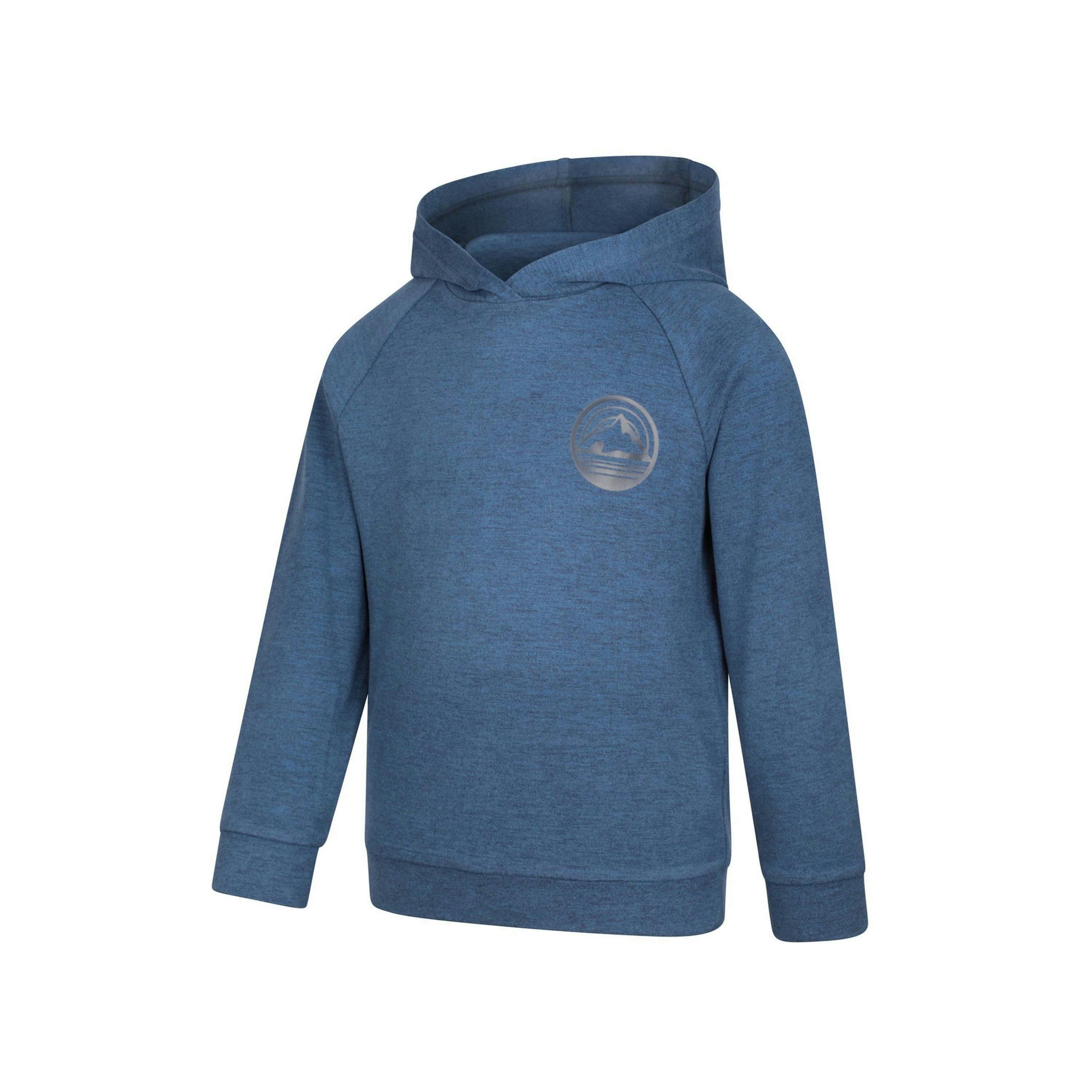 Mountain Warehouse Childrens/Kids Strath Melange Supersoft Hoodie , view 4 of 4