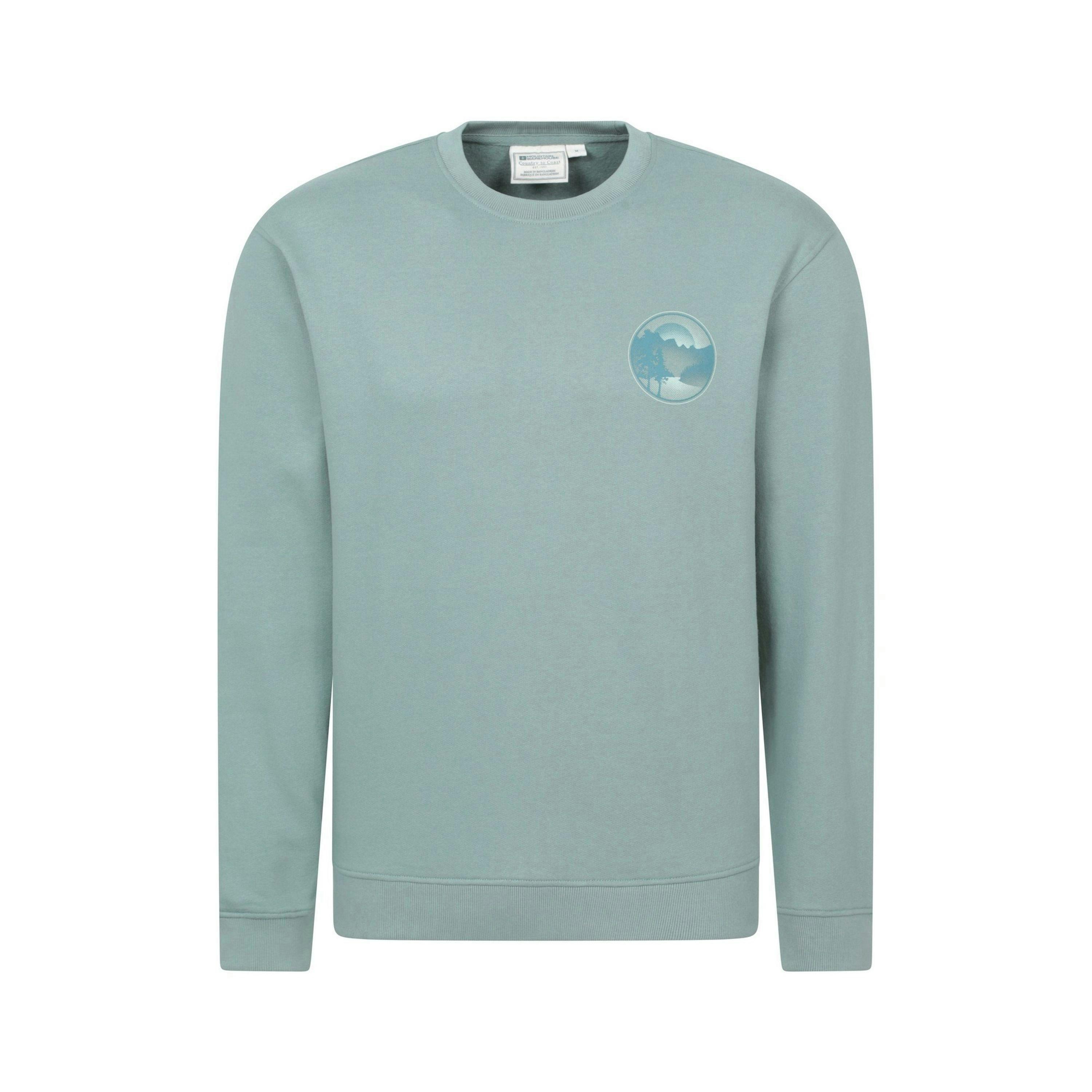 Mountain Warehouse Mens Tree Ring Sweatshirt , view 1 of 3