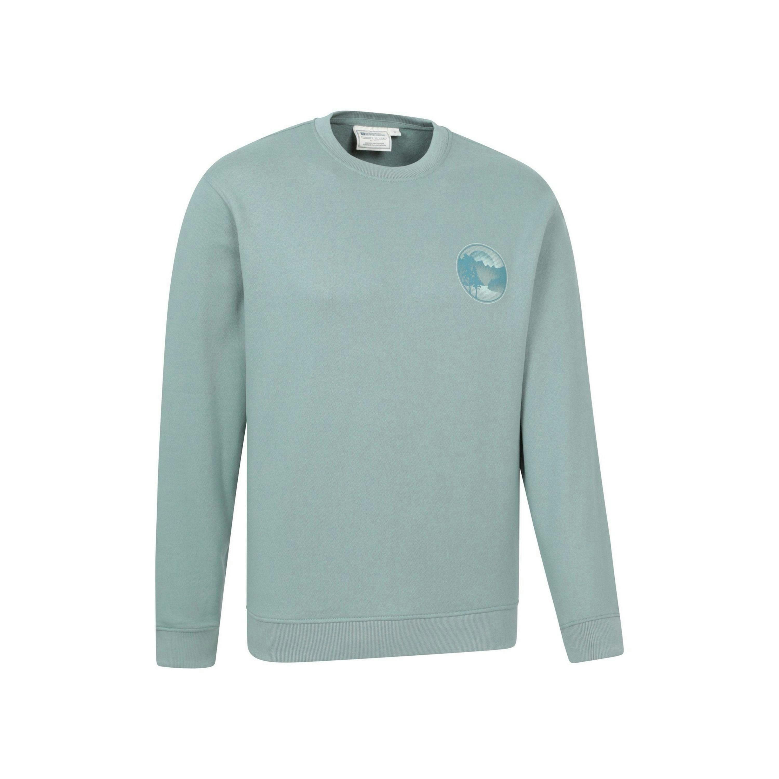Mountain Warehouse Mens Tree Ring Sweatshirt , view 3 of 4