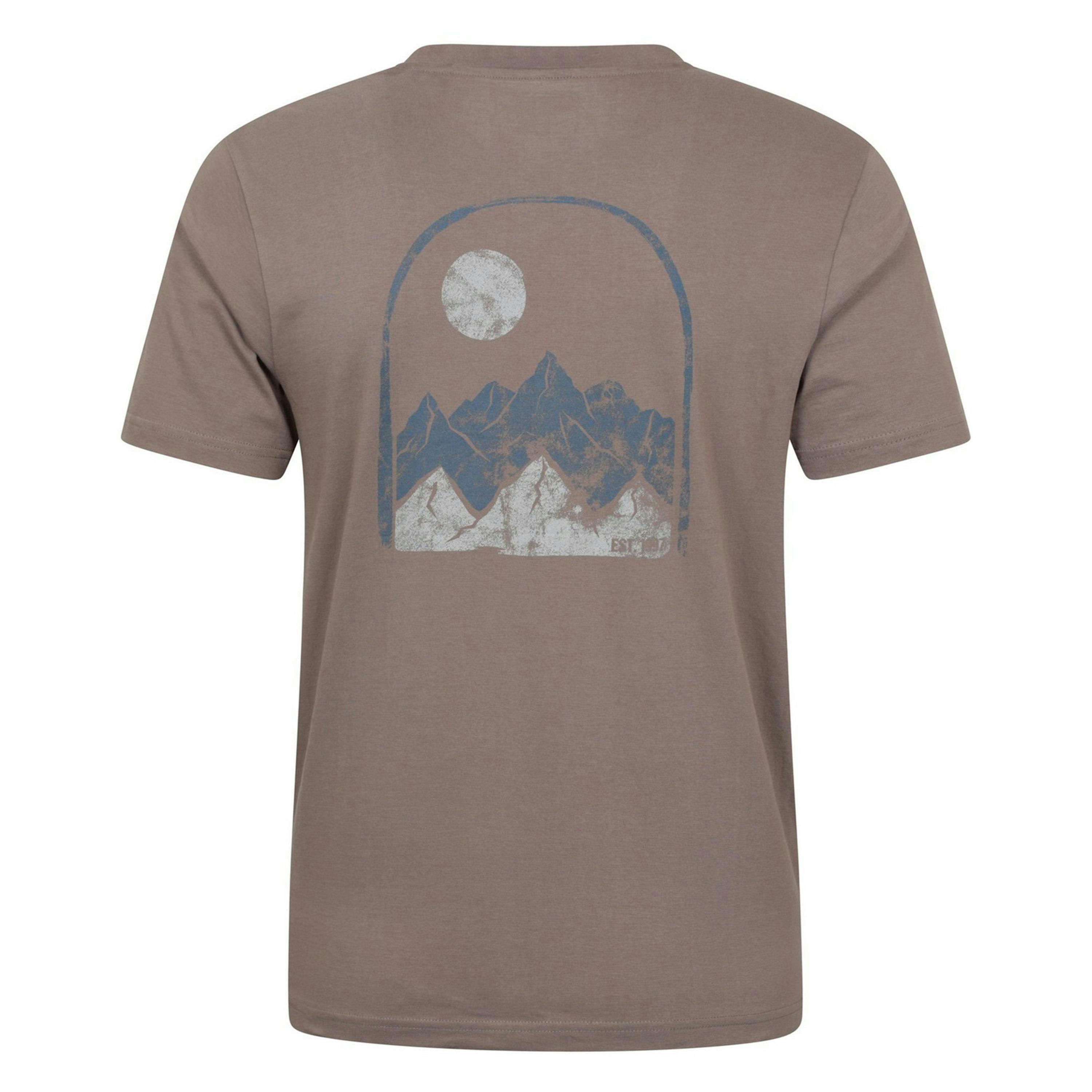 Mountain Warehouse Mens Mountain Peaks T-Shirt , view 2 of 4