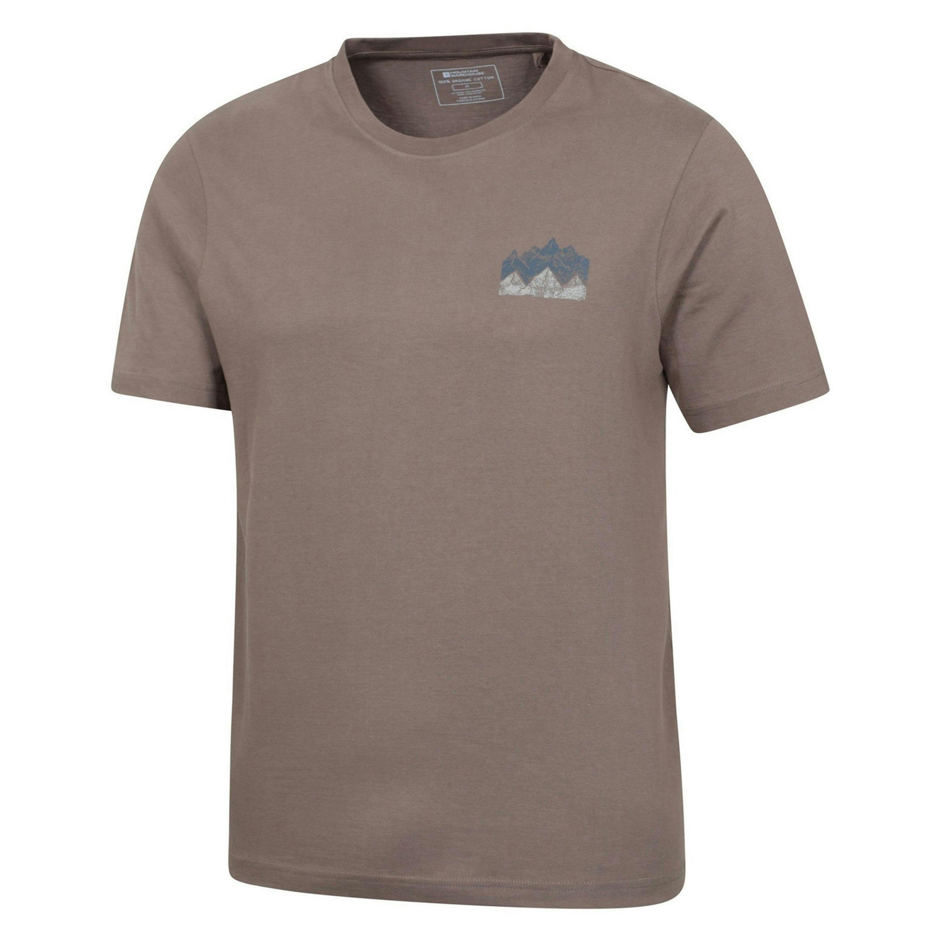 Mountain Warehouse Mens Mountain Peaks T-Shirt , view 4 of 4