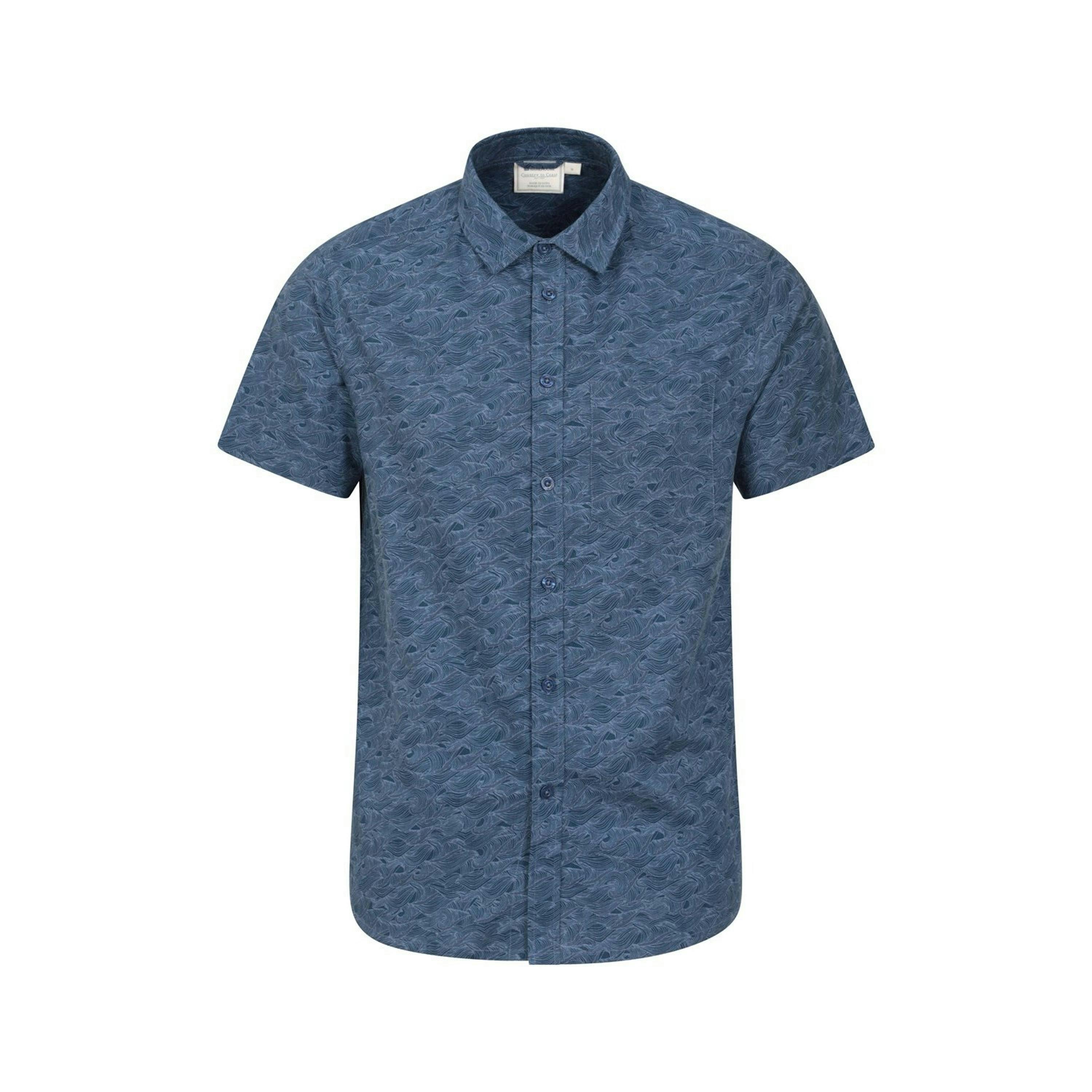 Mountain Warehouse Mens Wave Short-Sleeved Shirt , view 1 of 4