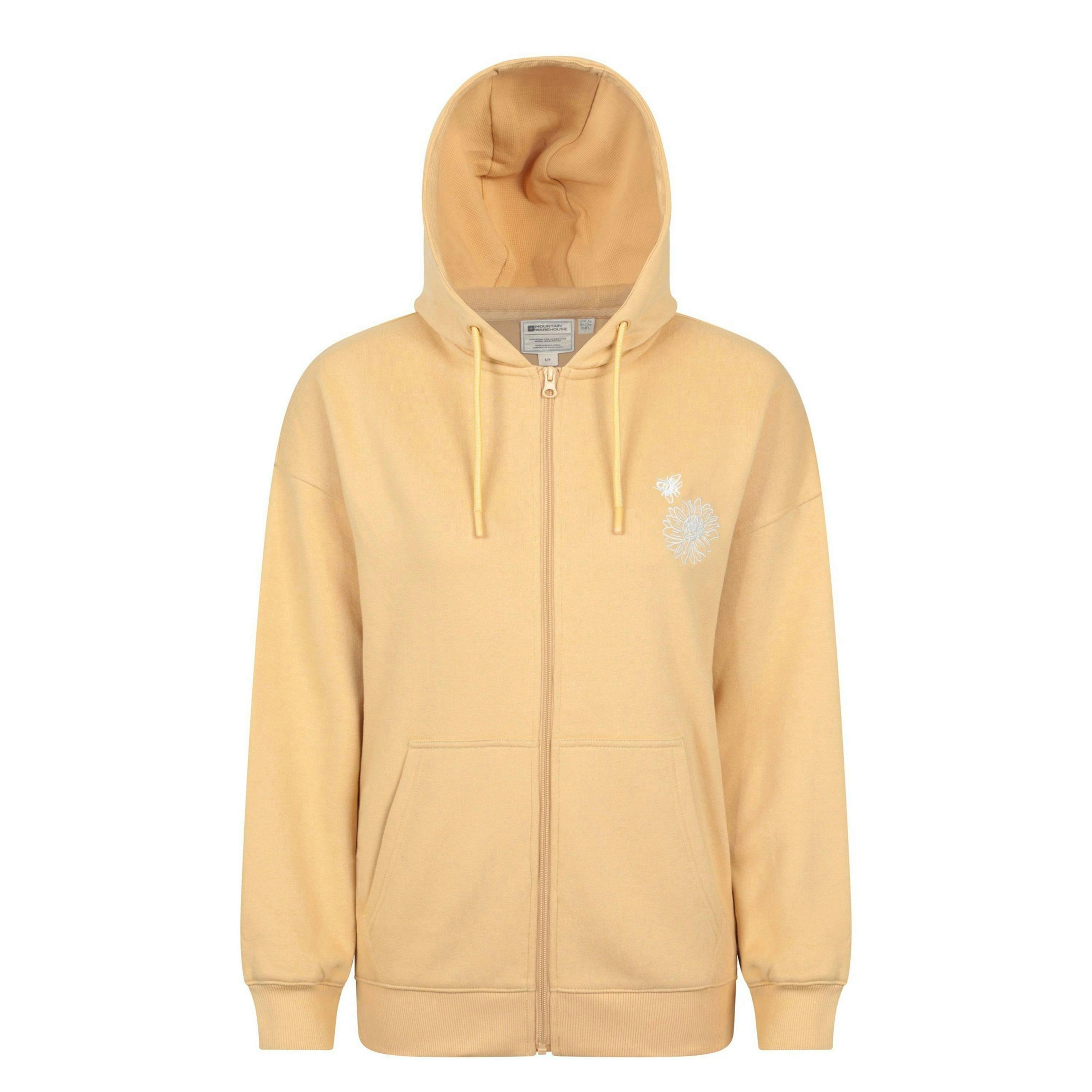 Mountain Warehouse Womens/Ladies Embroidered Sunflower Embroidered Hoodie , view 1 of 3