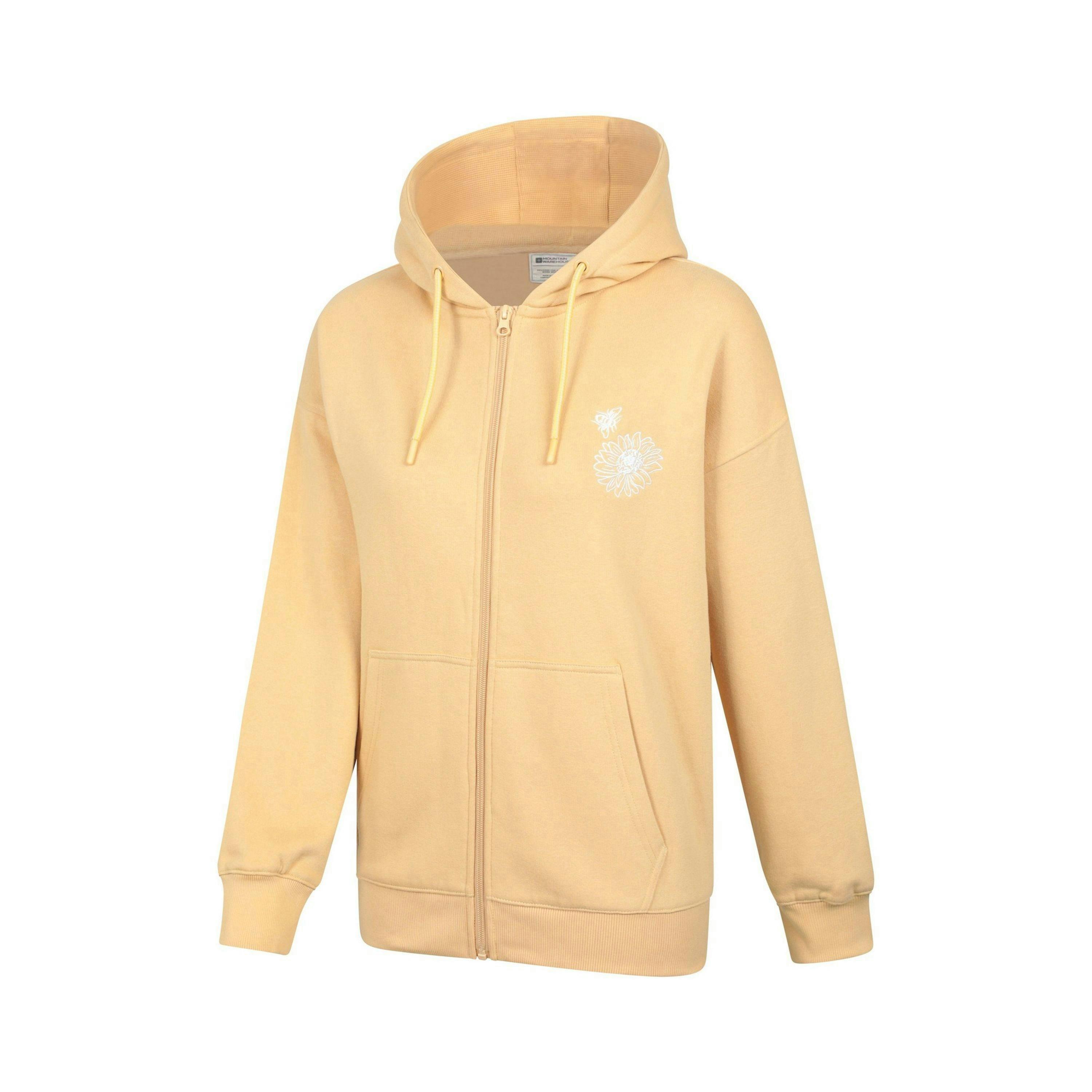 Mountain Warehouse Womens/Ladies Embroidered Sunflower Embroidered Hoodie , view 4 of 4