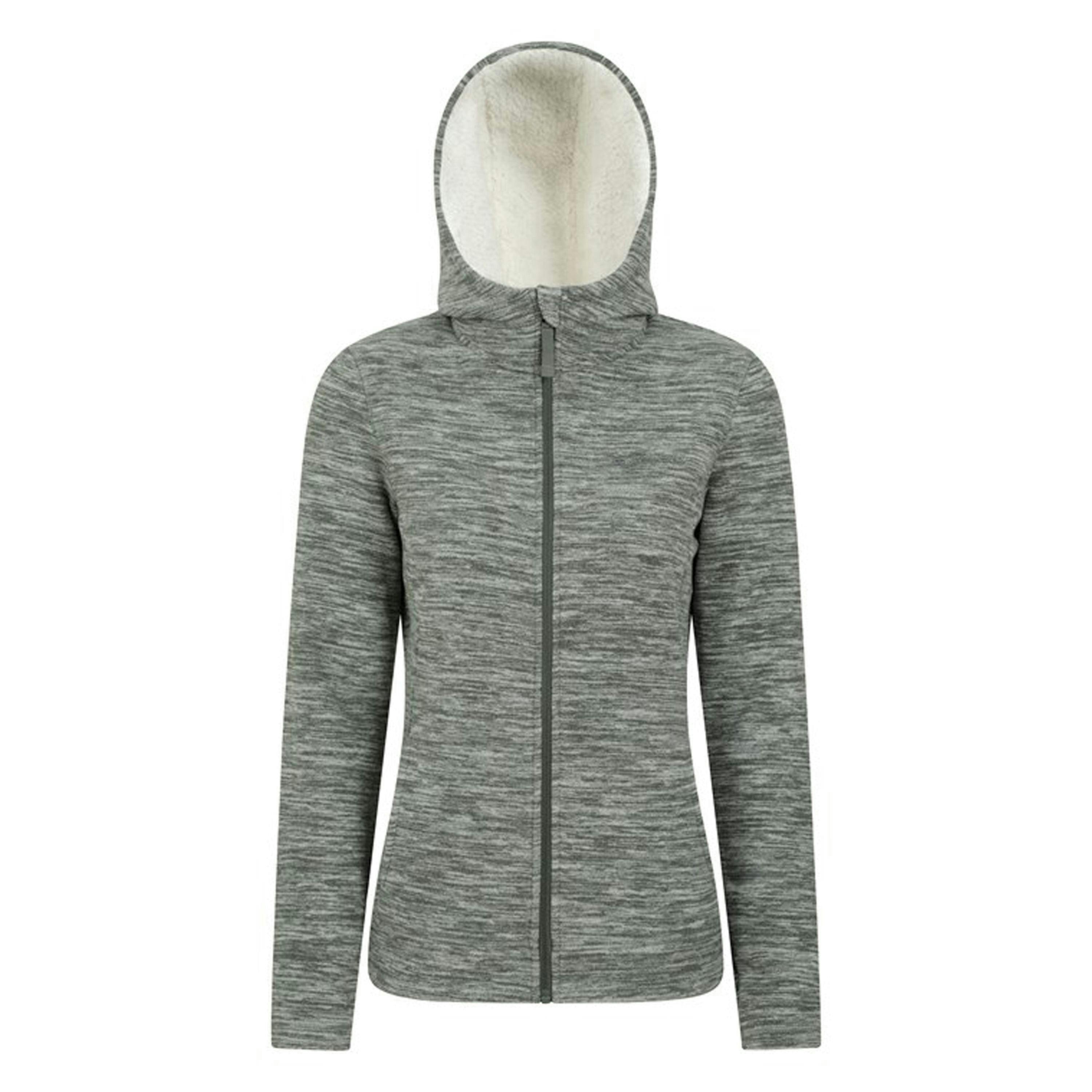 Mountain Warehouse Womens/Ladies Snowdonia Fleece Full Zip Hoodie , view 1 of 3