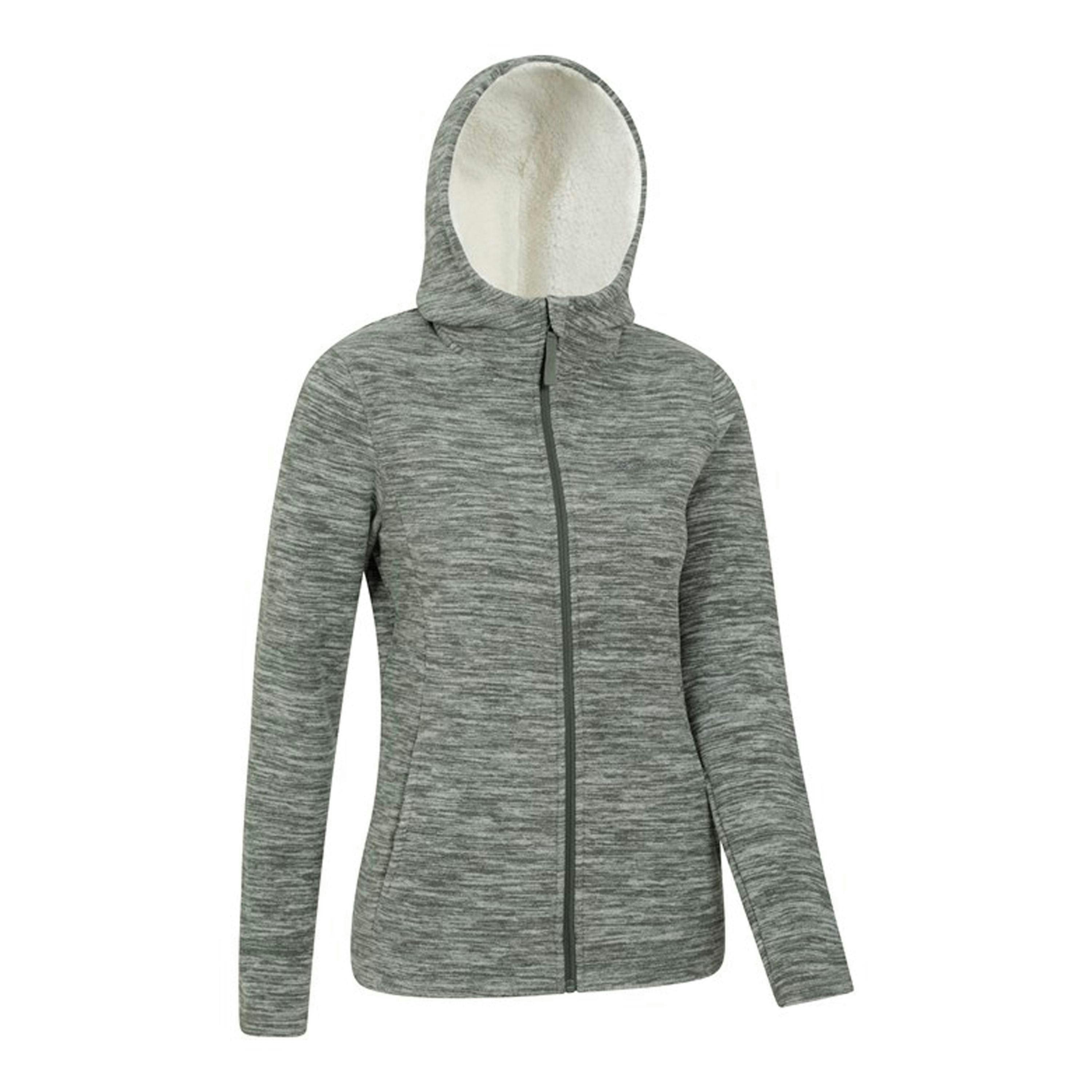 Mountain Warehouse Womens/Ladies Snowdonia Fleece Full Zip Hoodie , view 4 of 4