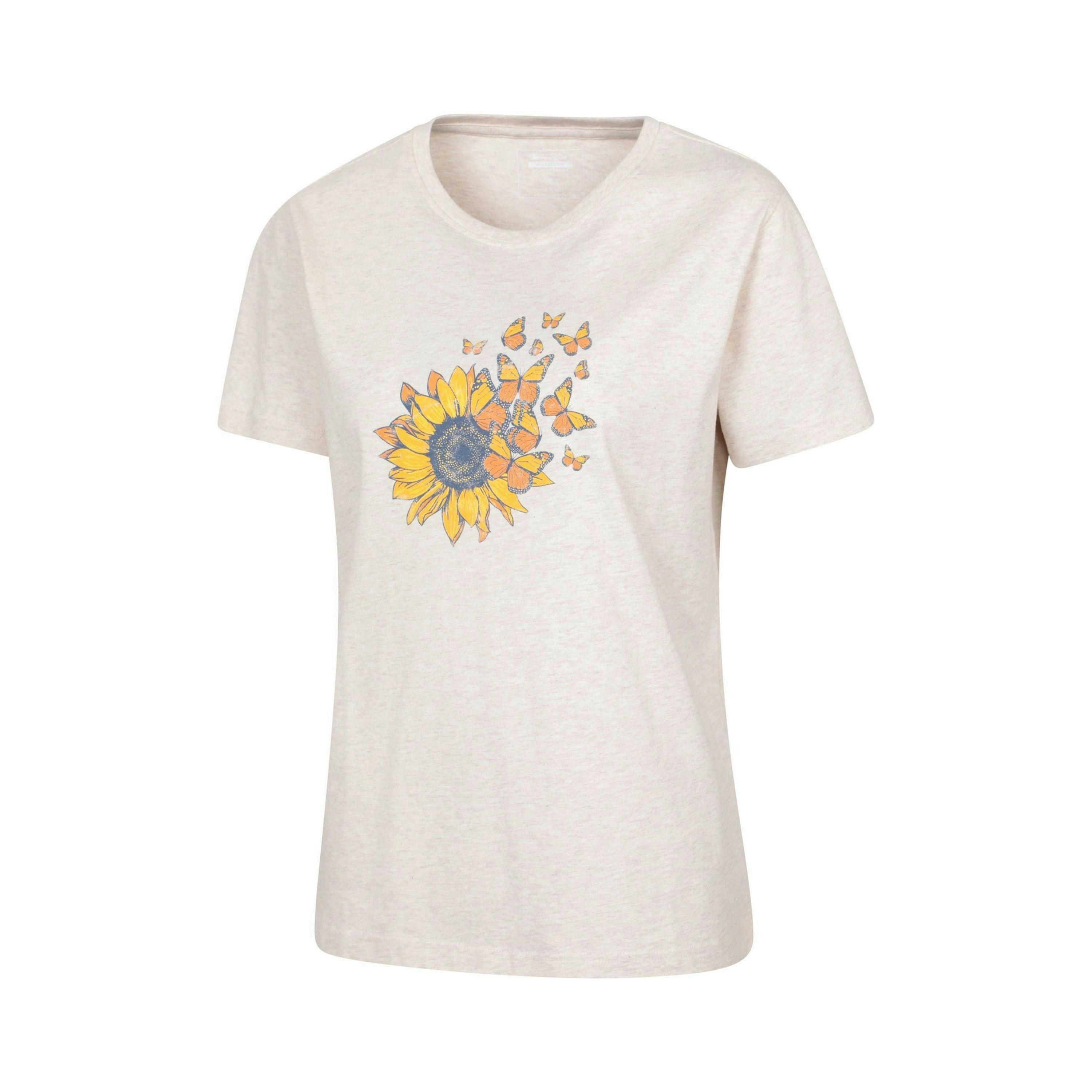 Mountain Warehouse Womens/Ladies Sunflower Relaxed Fit T-Shirt , view 3 of 4