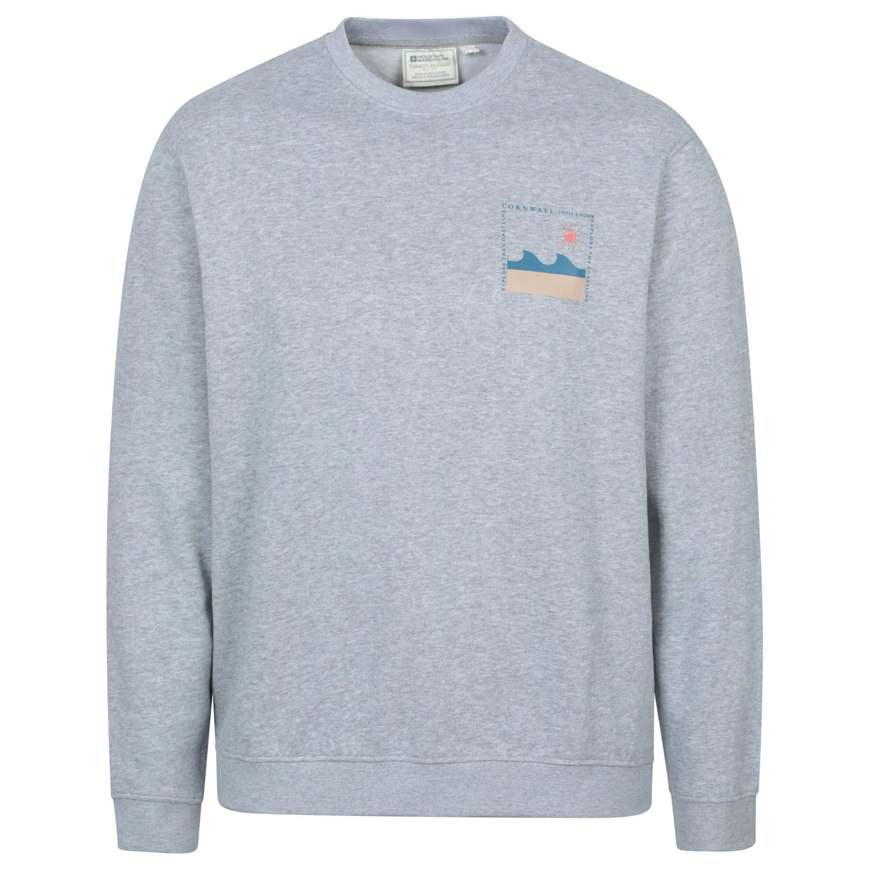 Mountain Warehouse Mens Regional Cornwall Sweatshirt , view 1 of 2