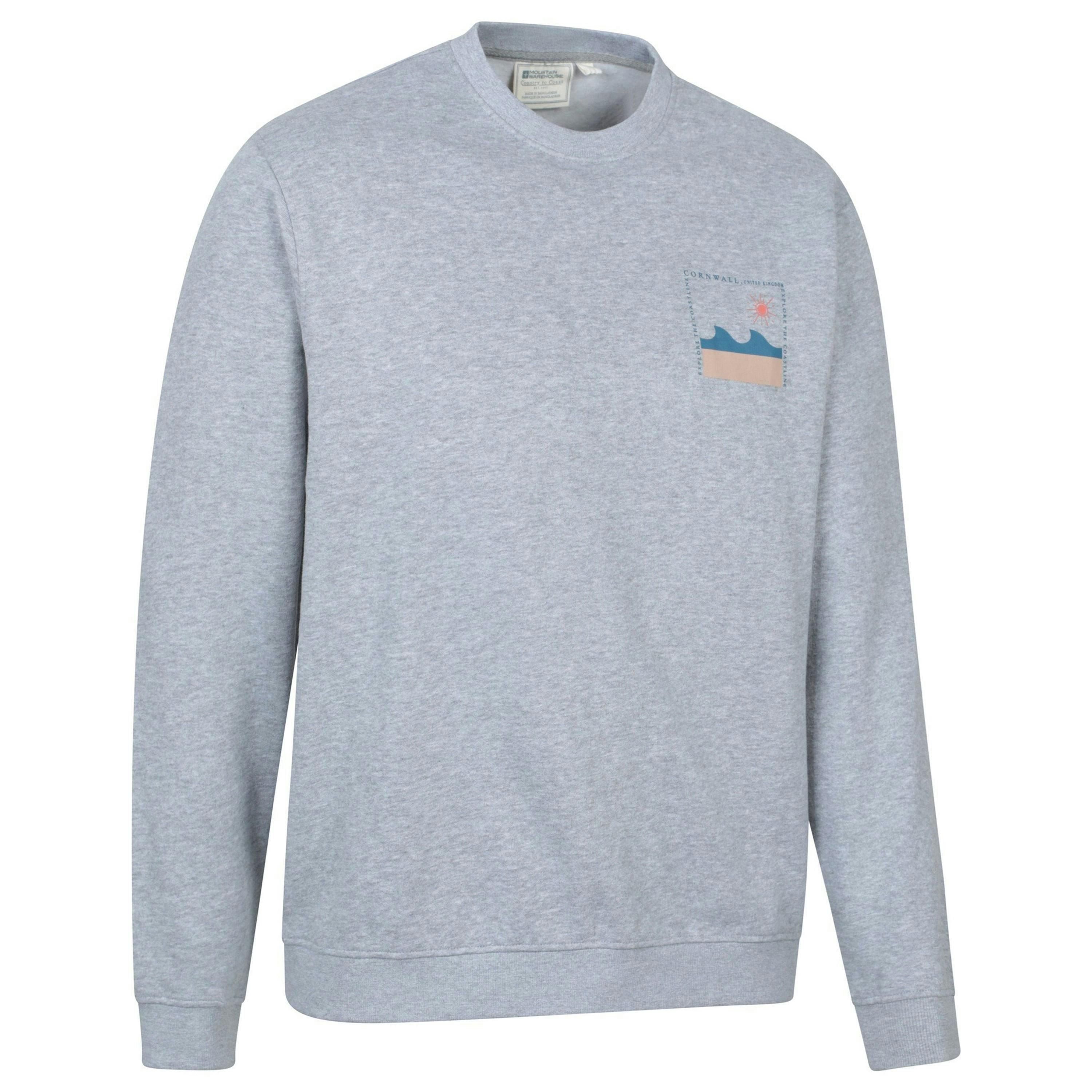 Mountain Warehouse Mens Regional Cornwall Sweatshirt , view 3 of 3