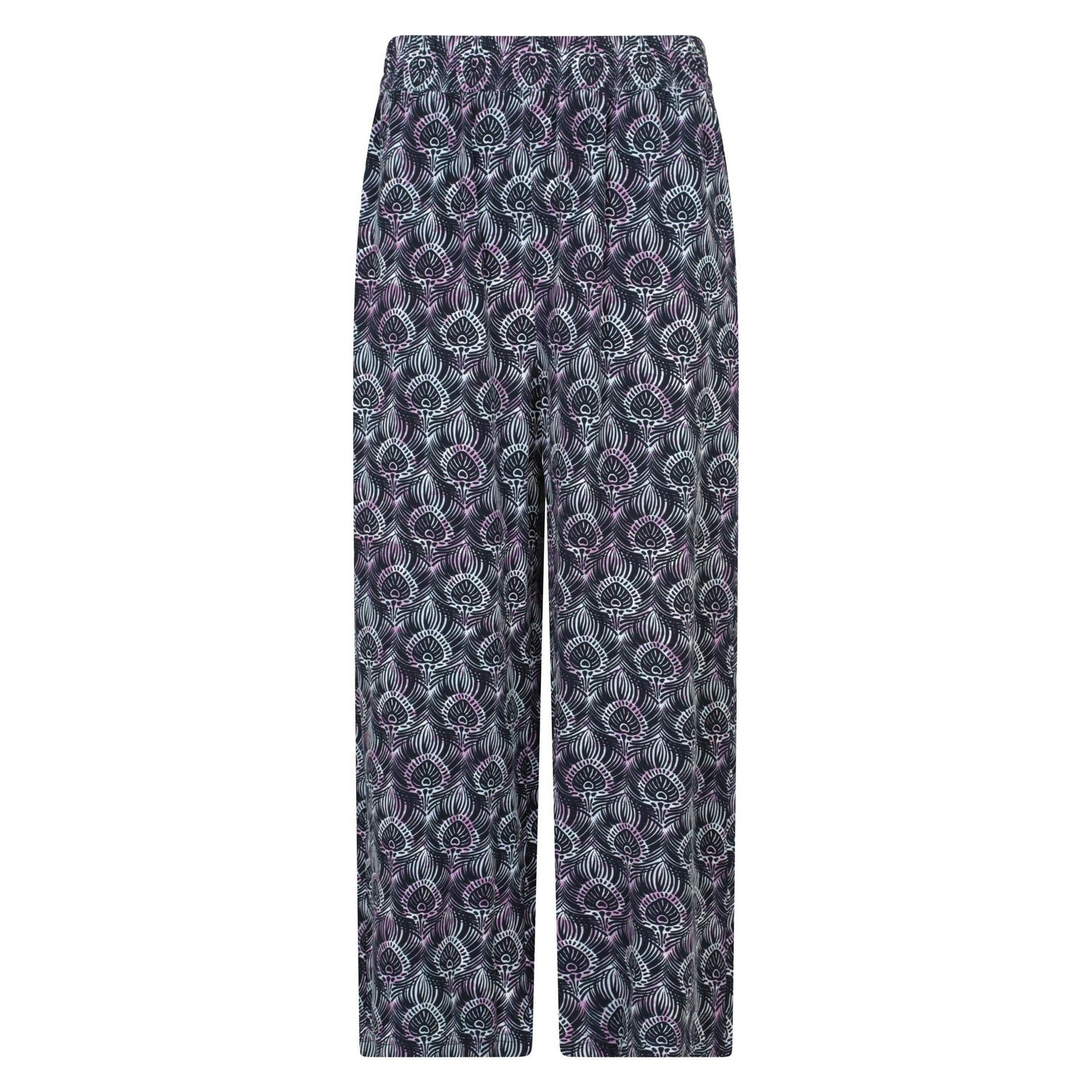 Mountain Warehouse Womens/Ladies Fowey Lightweight Peacock Feather Trousers , view 1 of 3