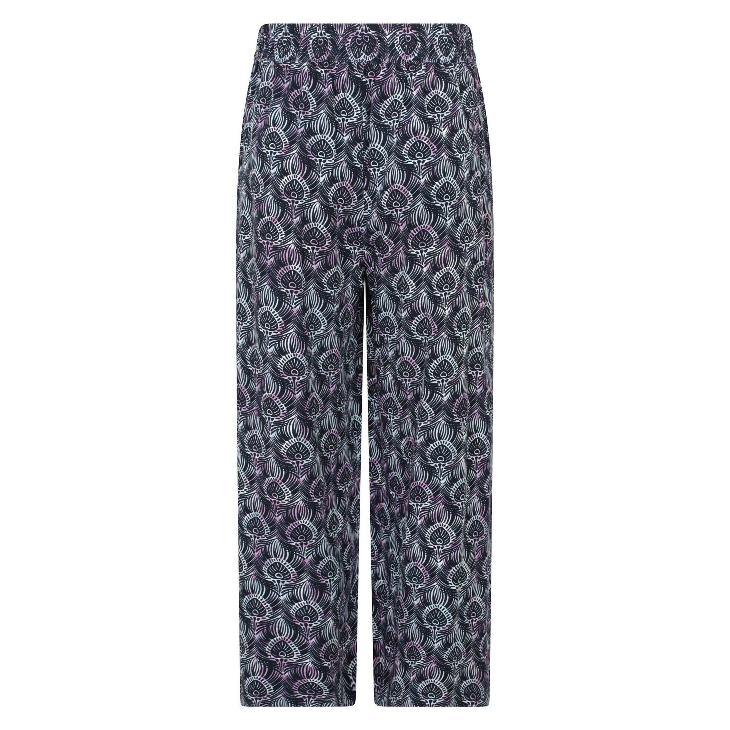 Mountain Warehouse Womens/Ladies Fowey Lightweight Peacock Feather Trousers , view 2 of 4