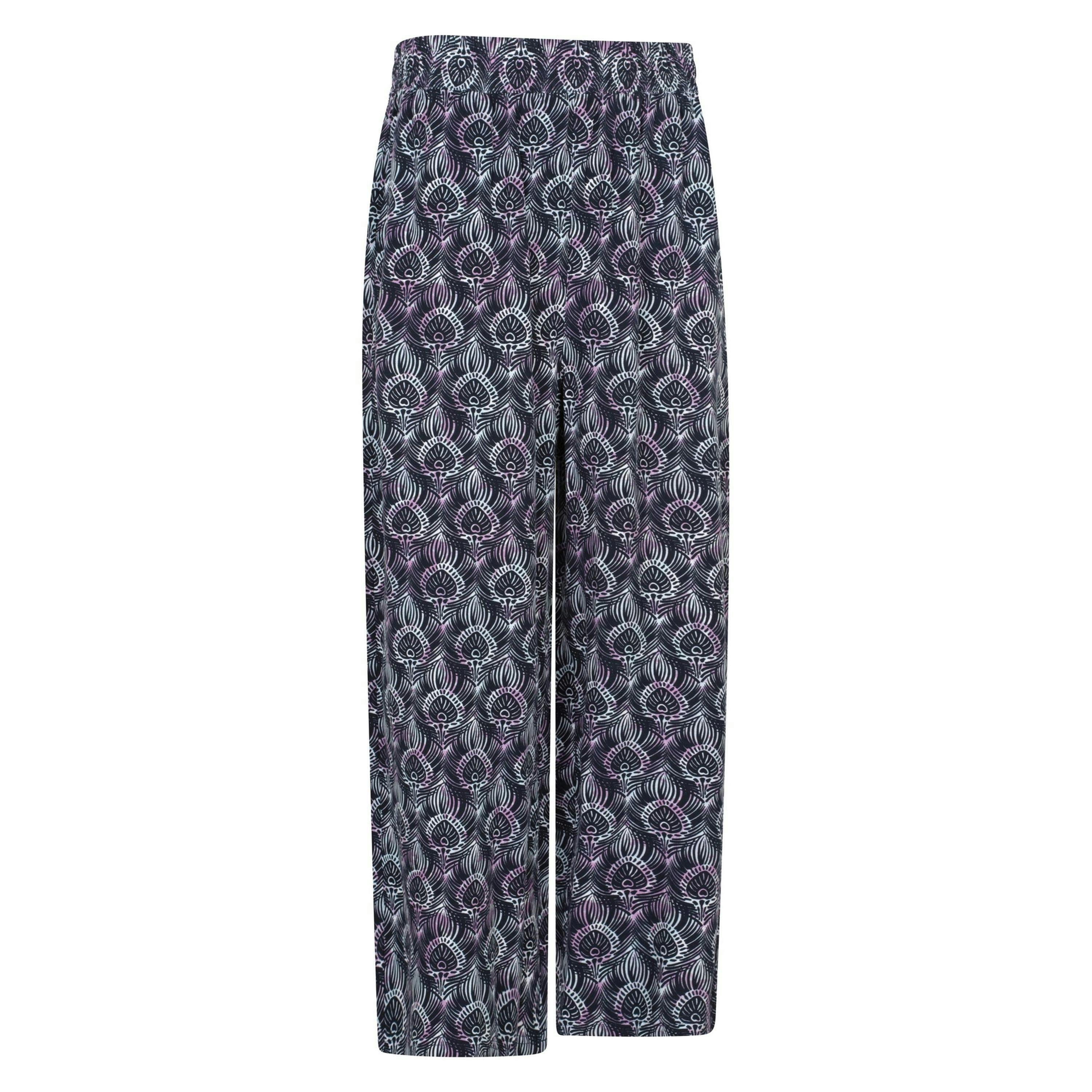 Mountain Warehouse Womens/Ladies Fowey Lightweight Peacock Feather Trousers , view 4 of 4