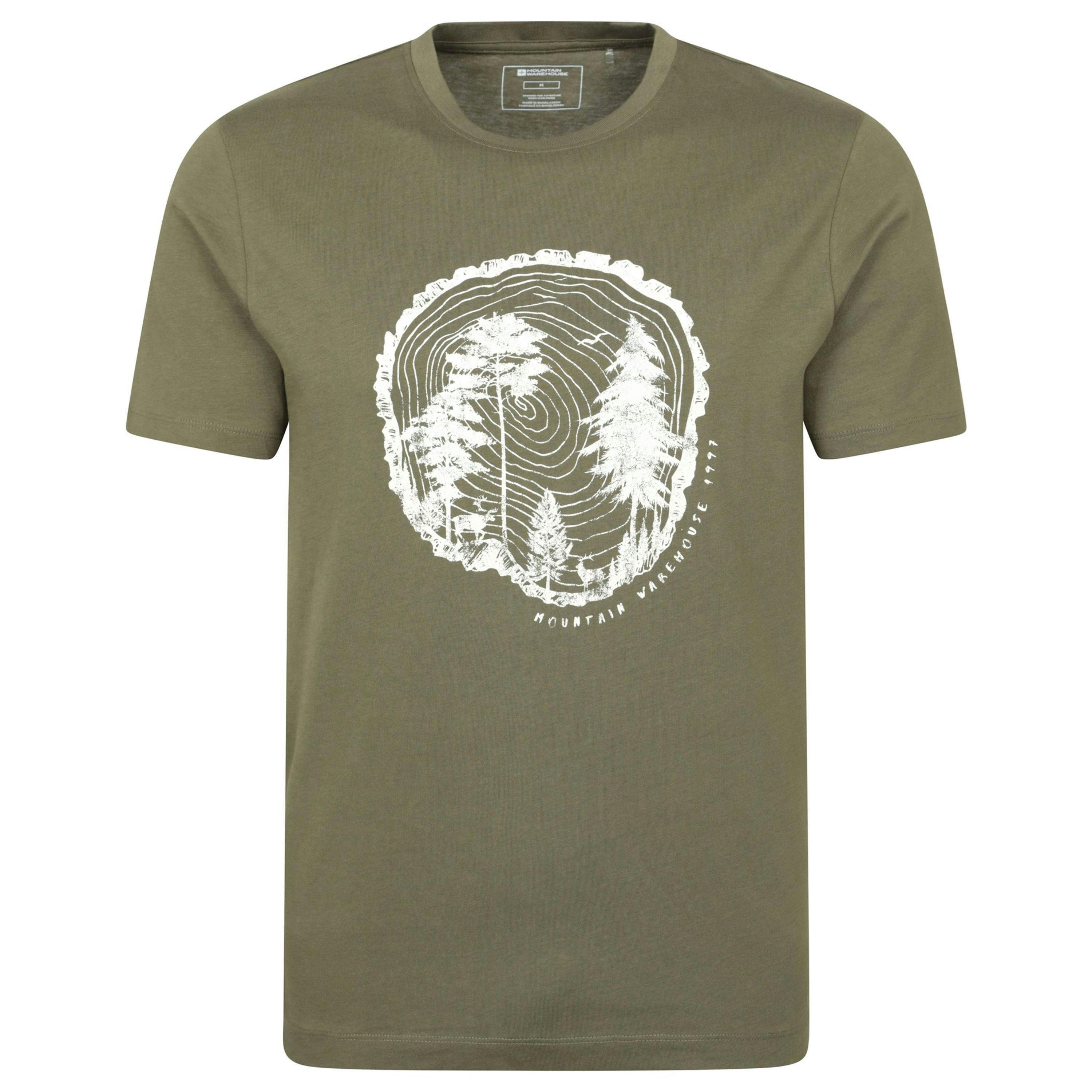 Mountain Warehouse Mens Off The Beaten Track T-Shirt , view 1 of 3