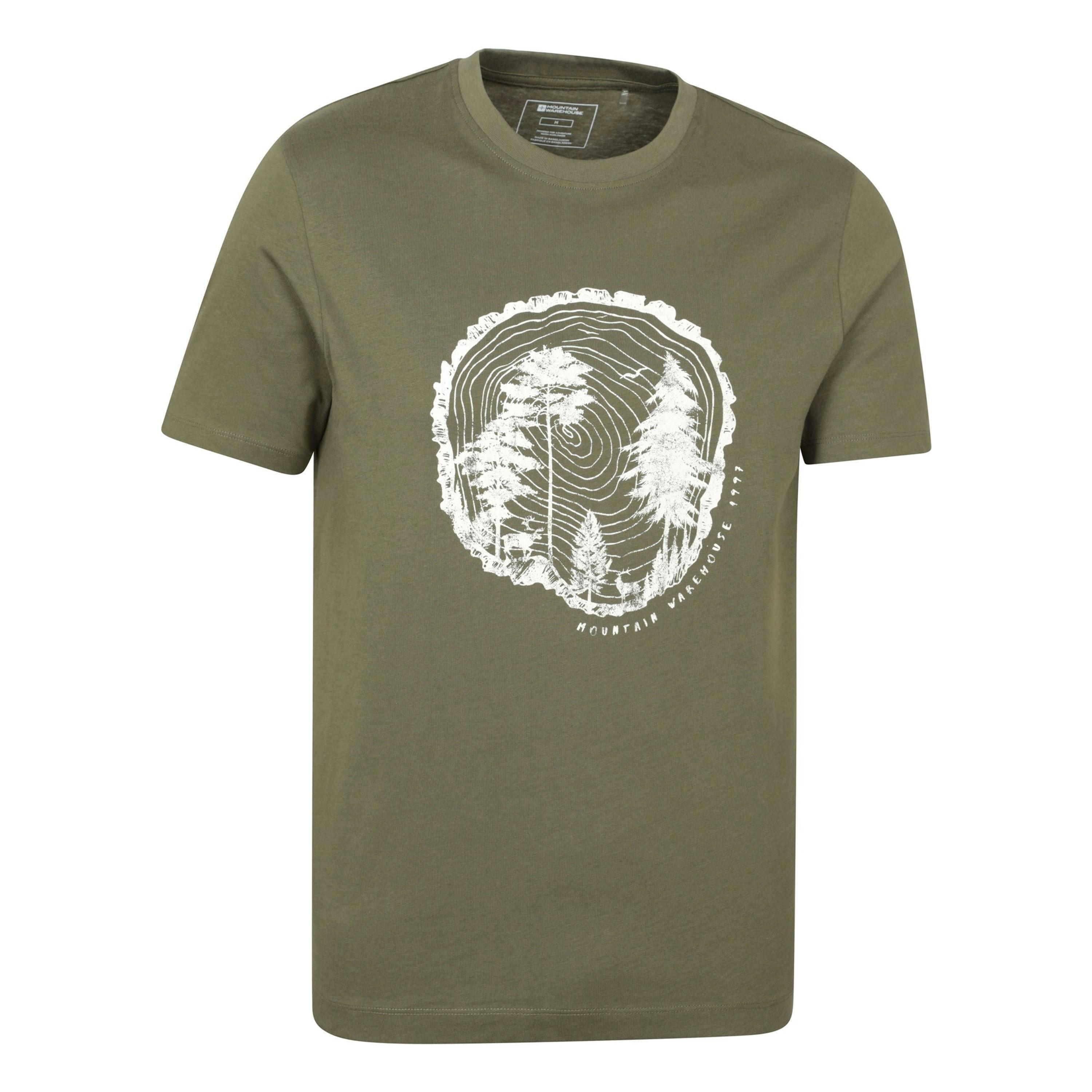 Mountain Warehouse Mens Off The Beaten Track T-Shirt , view 3 of 4