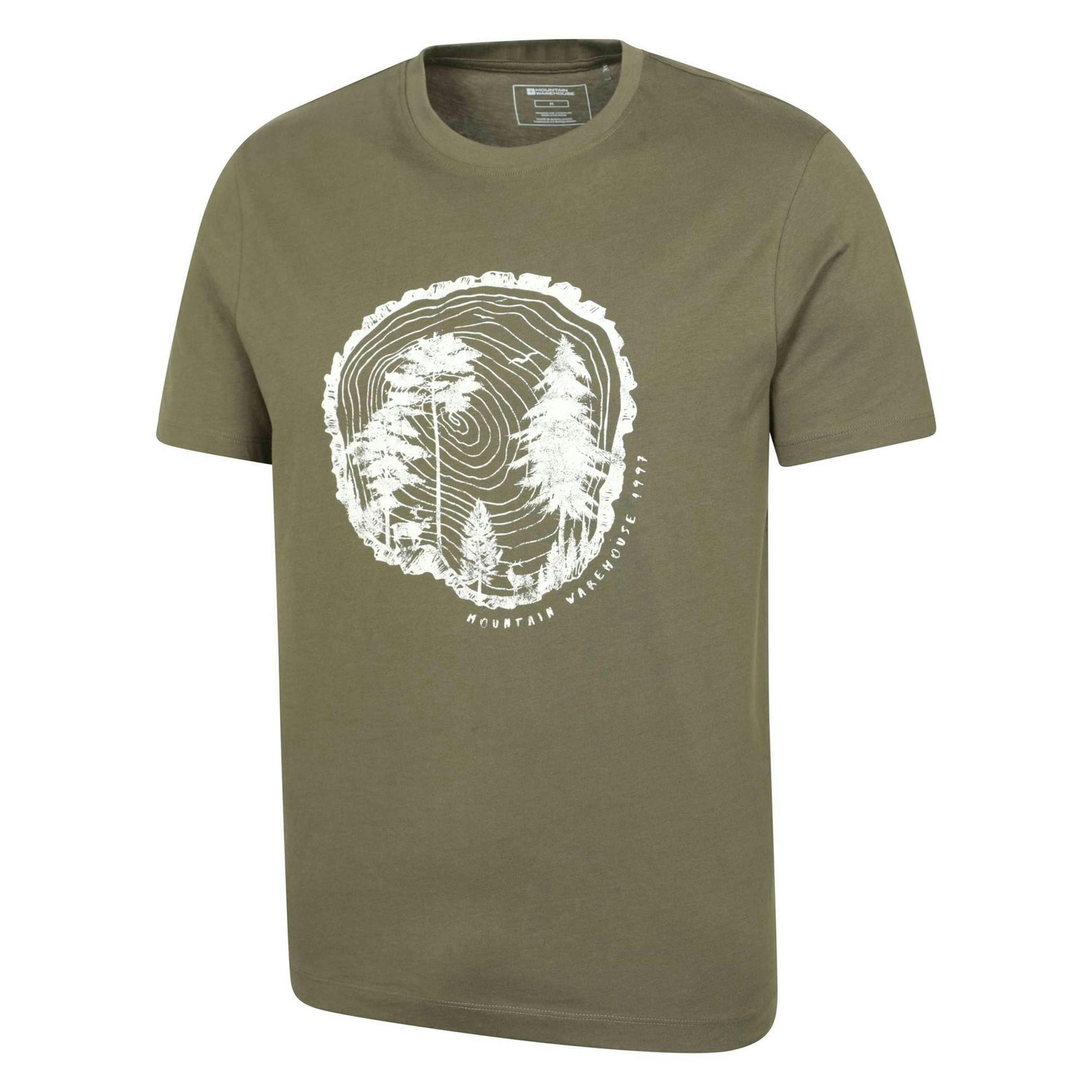Mountain Warehouse Mens Off The Beaten Track T-Shirt , view 4 of 4