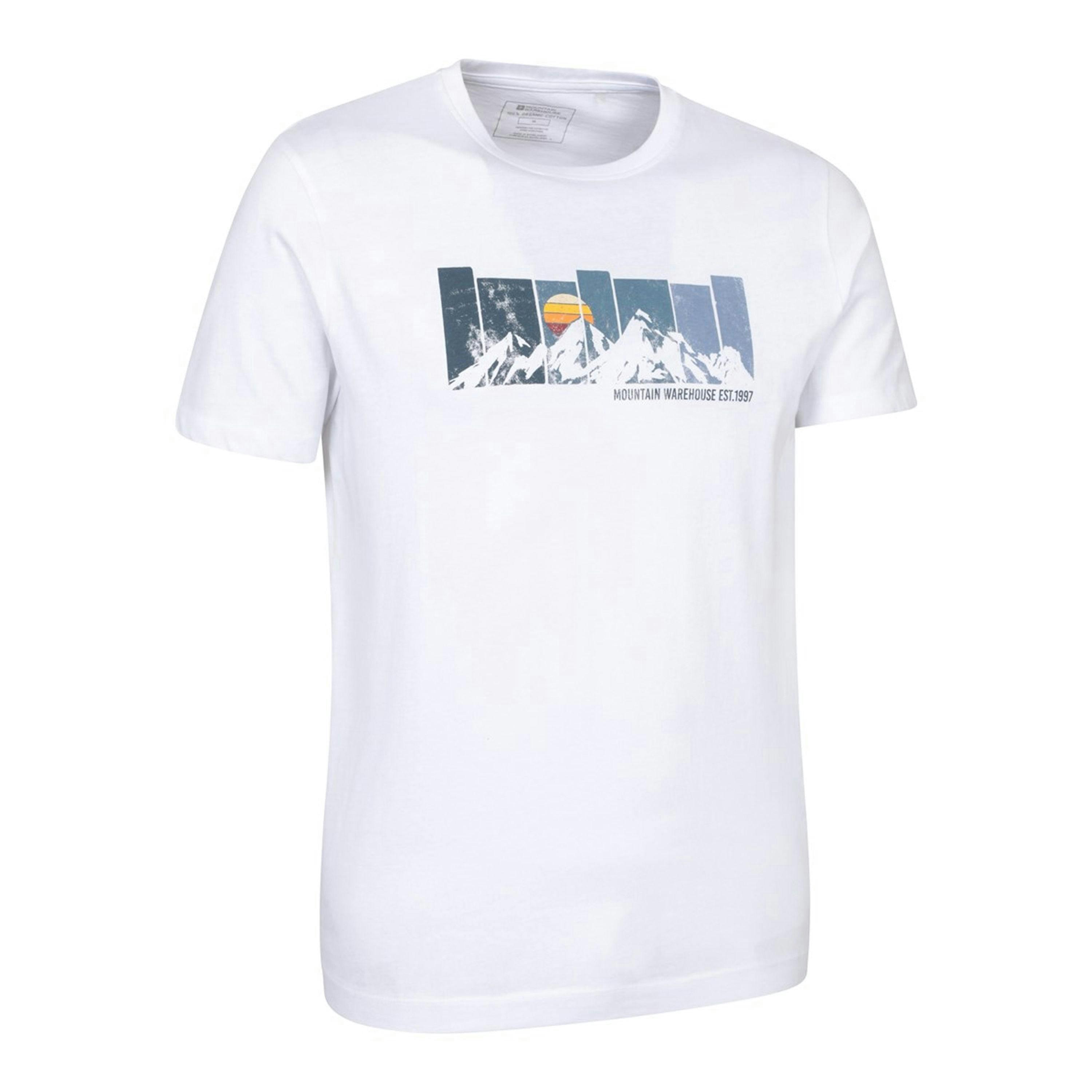 Mountain Warehouse Mens Gradient Graphic T-Shirt , view 4 of 4