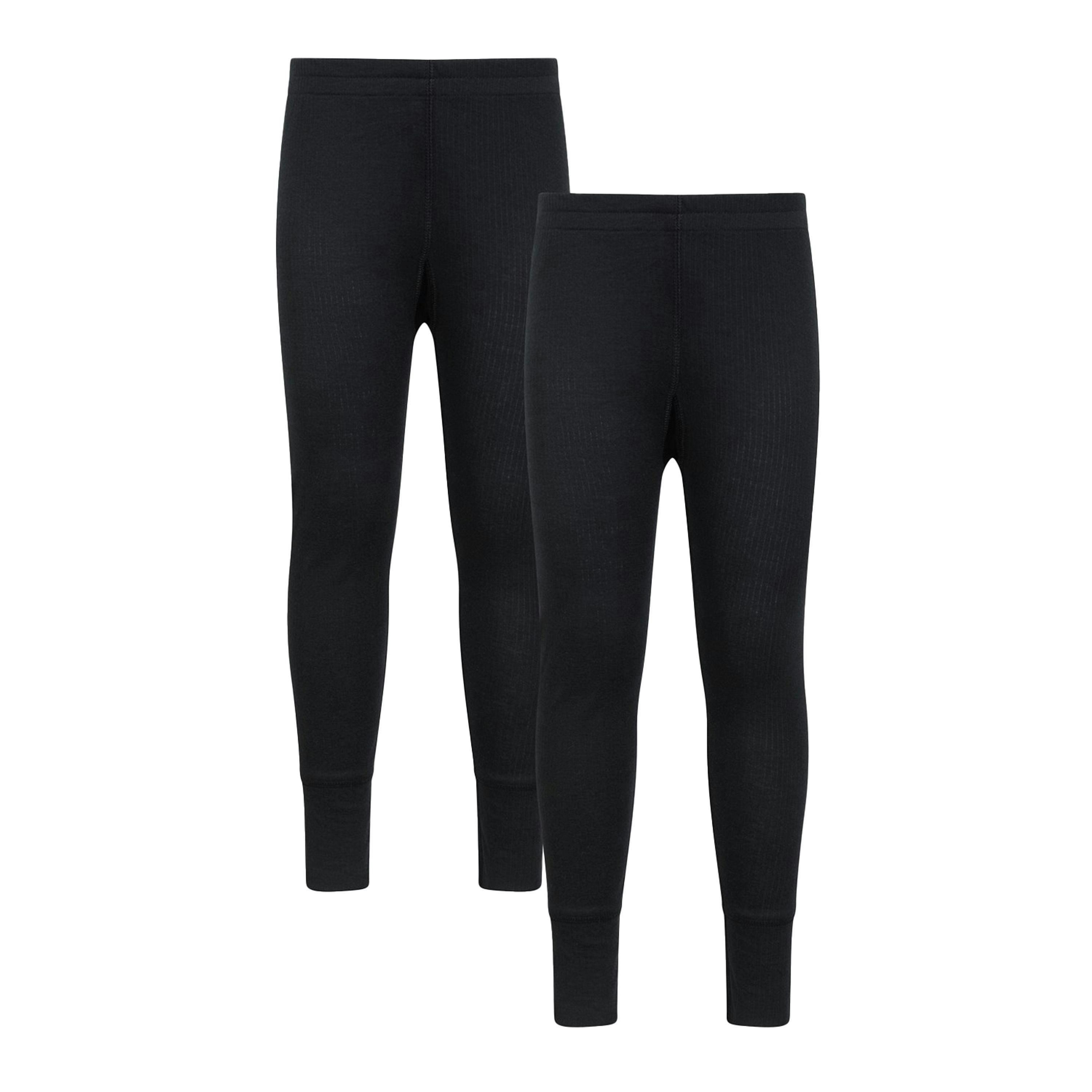 Mountain Warehouse Childrens/Kids Talus Base Layer Bottoms (Pack of 2) , view 1 of 3