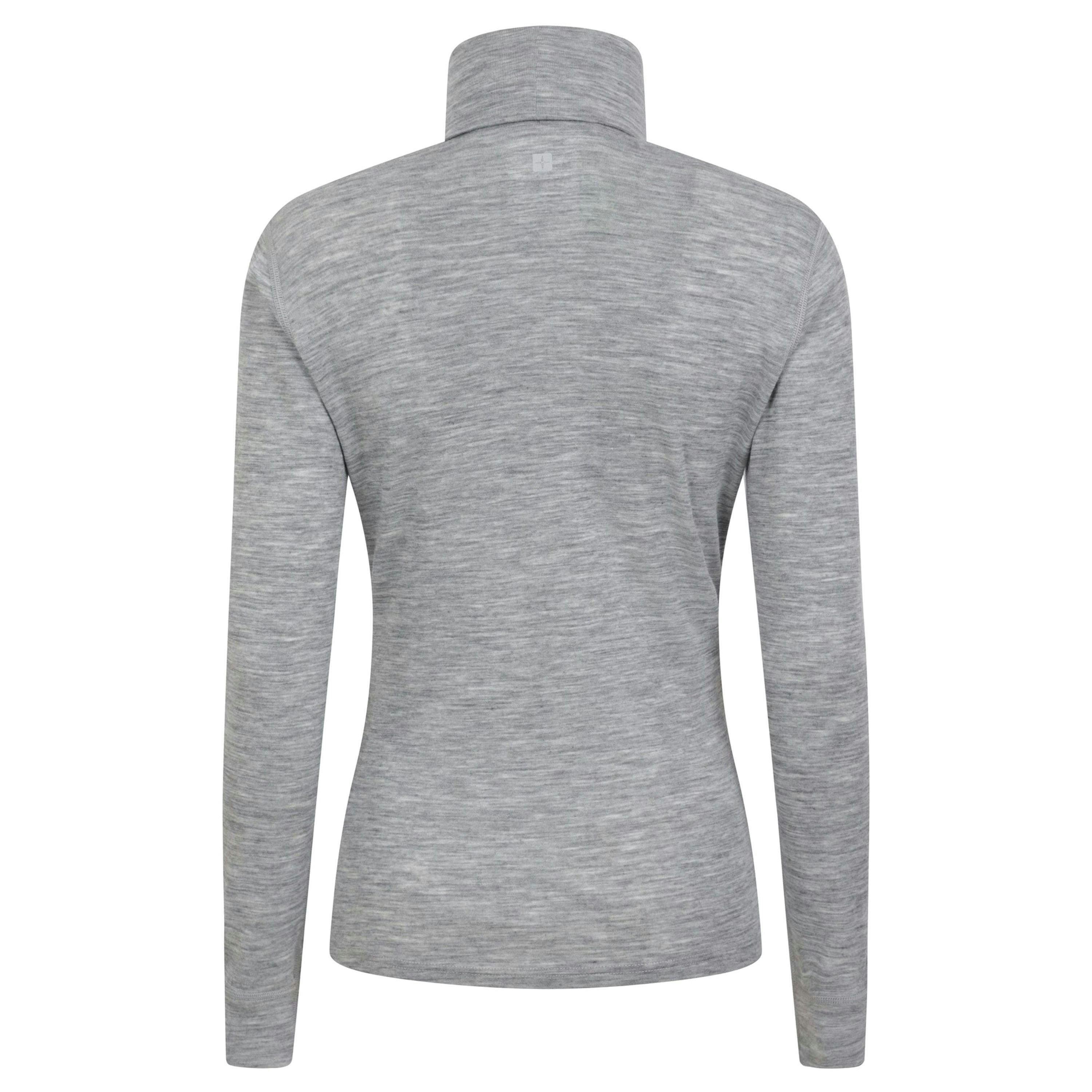 Mountain Warehouse Womens/Ladies Merino Wool Roll Neck Base Layer Top , view 2 of 4