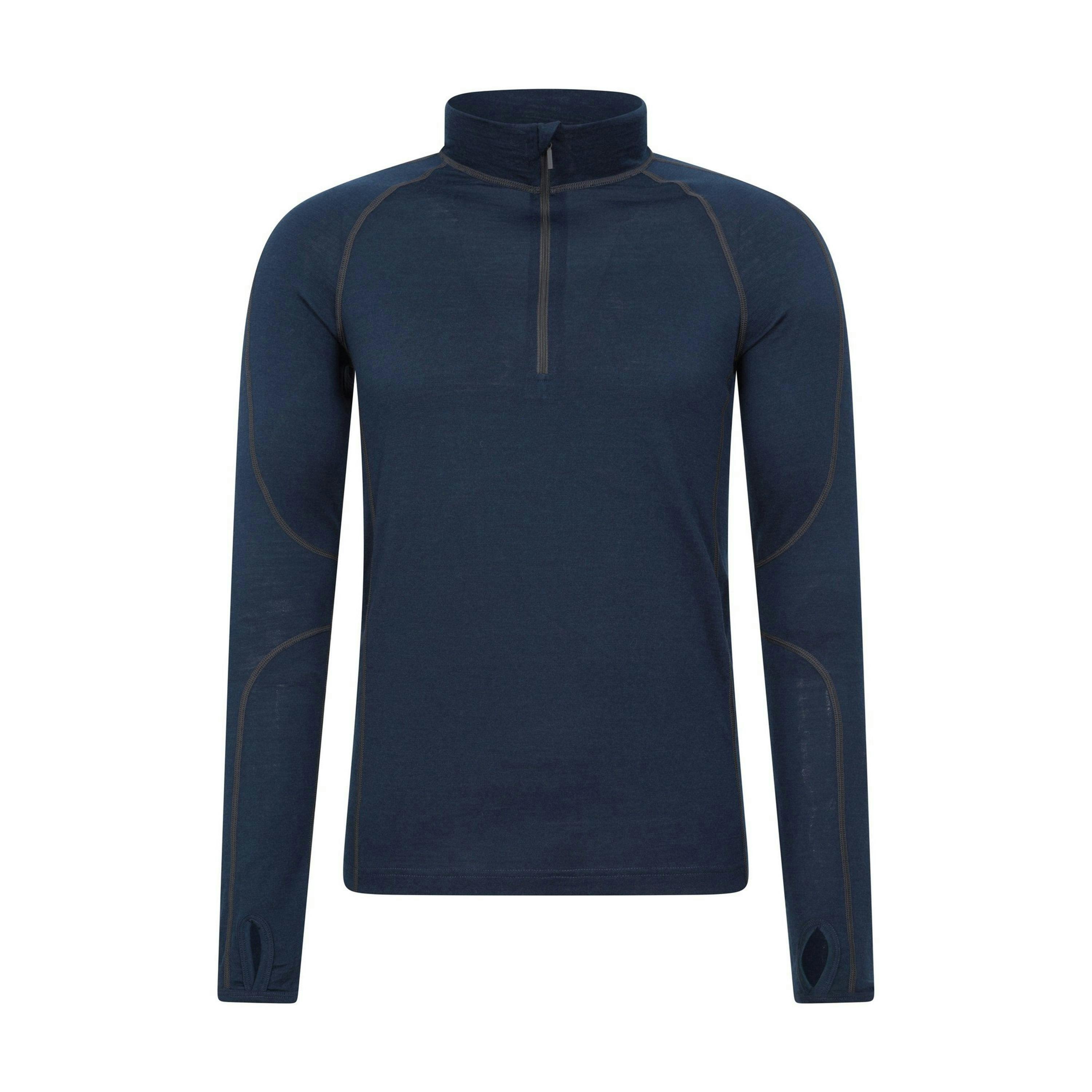 Mountain Warehouse Mens Asgard III Merino Wool Thermal Top , view 1 of 3