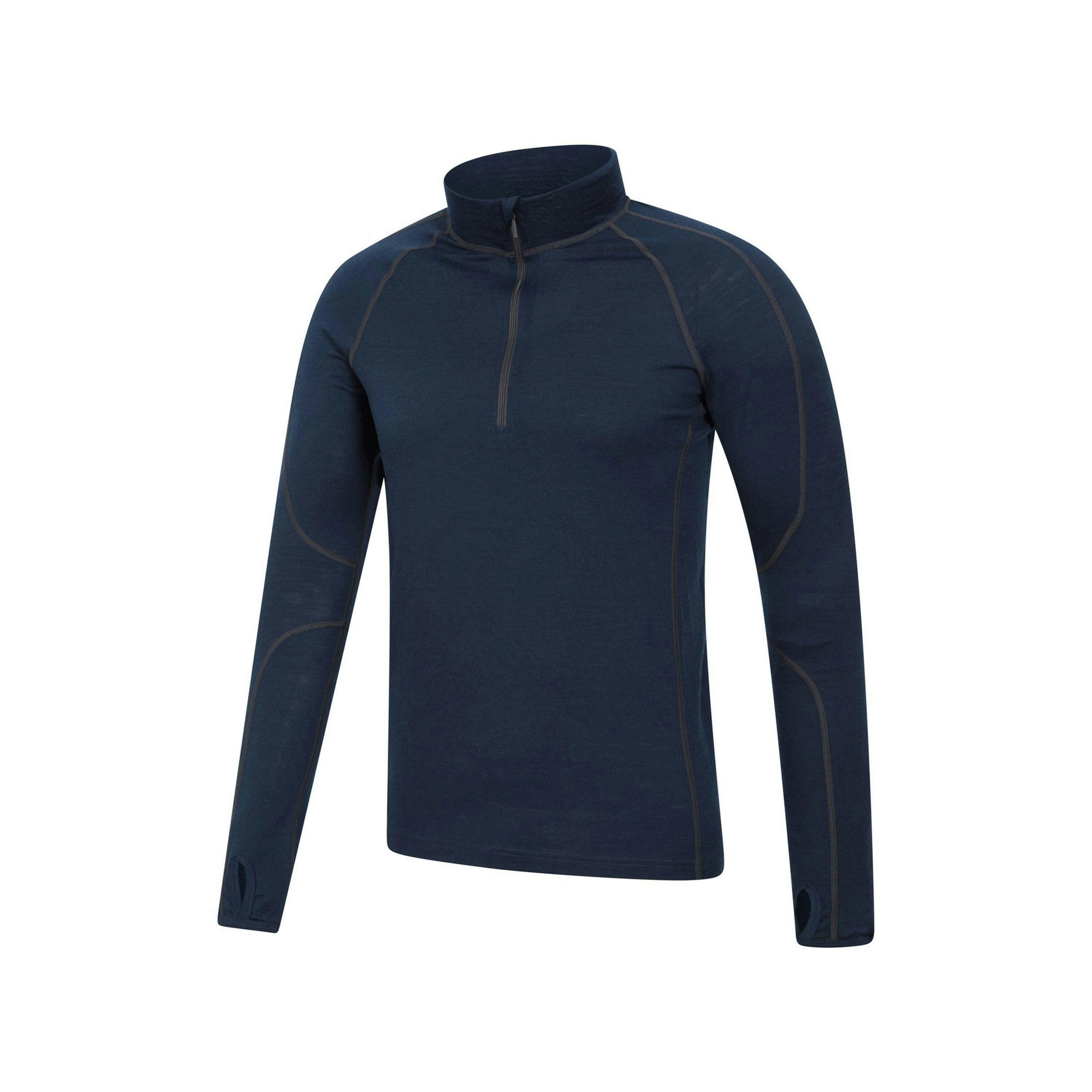 Mountain Warehouse Mens Asgard III Merino Wool Thermal Top , view 3 of 4