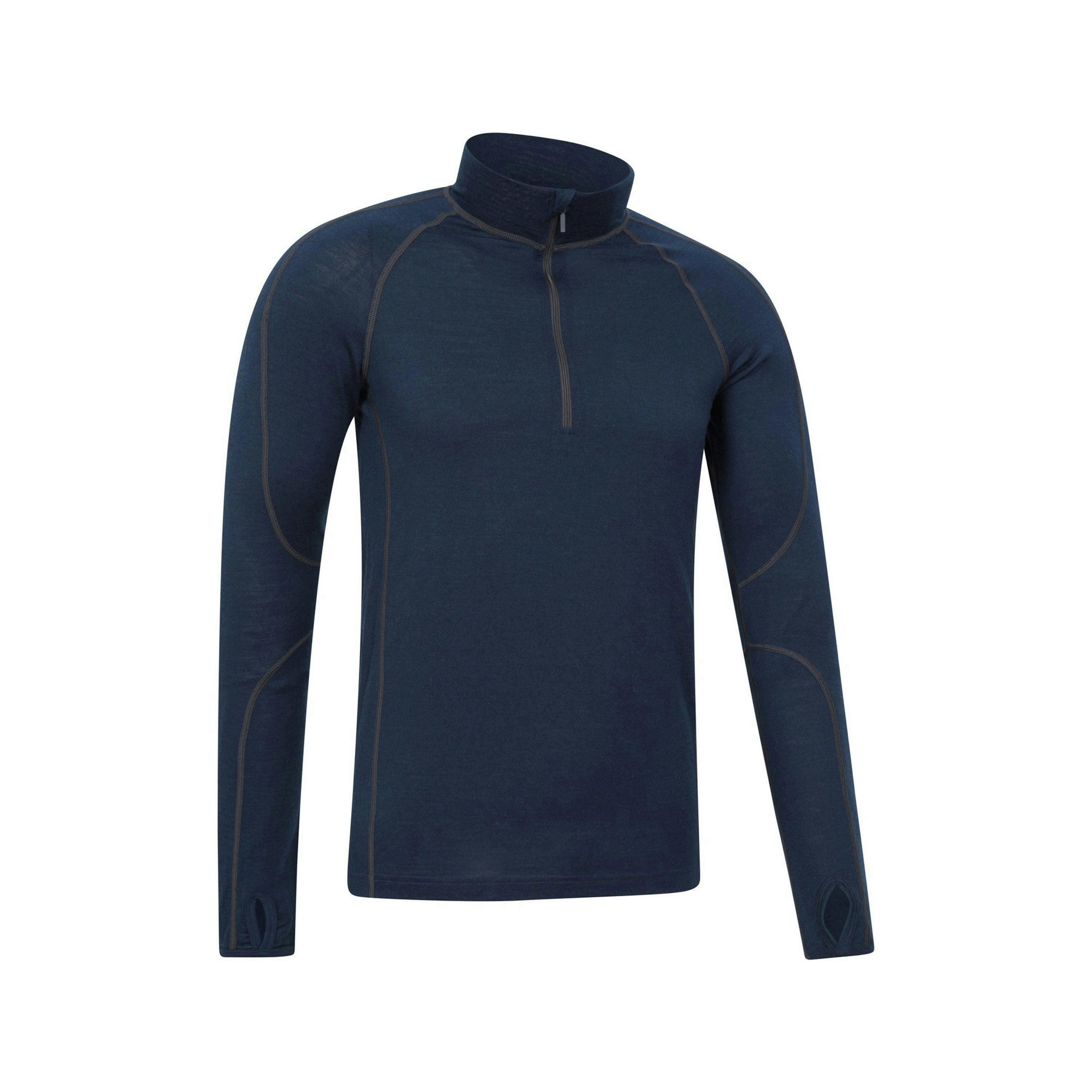 Mountain Warehouse Mens Asgard III Merino Wool Thermal Top , view 4 of 4