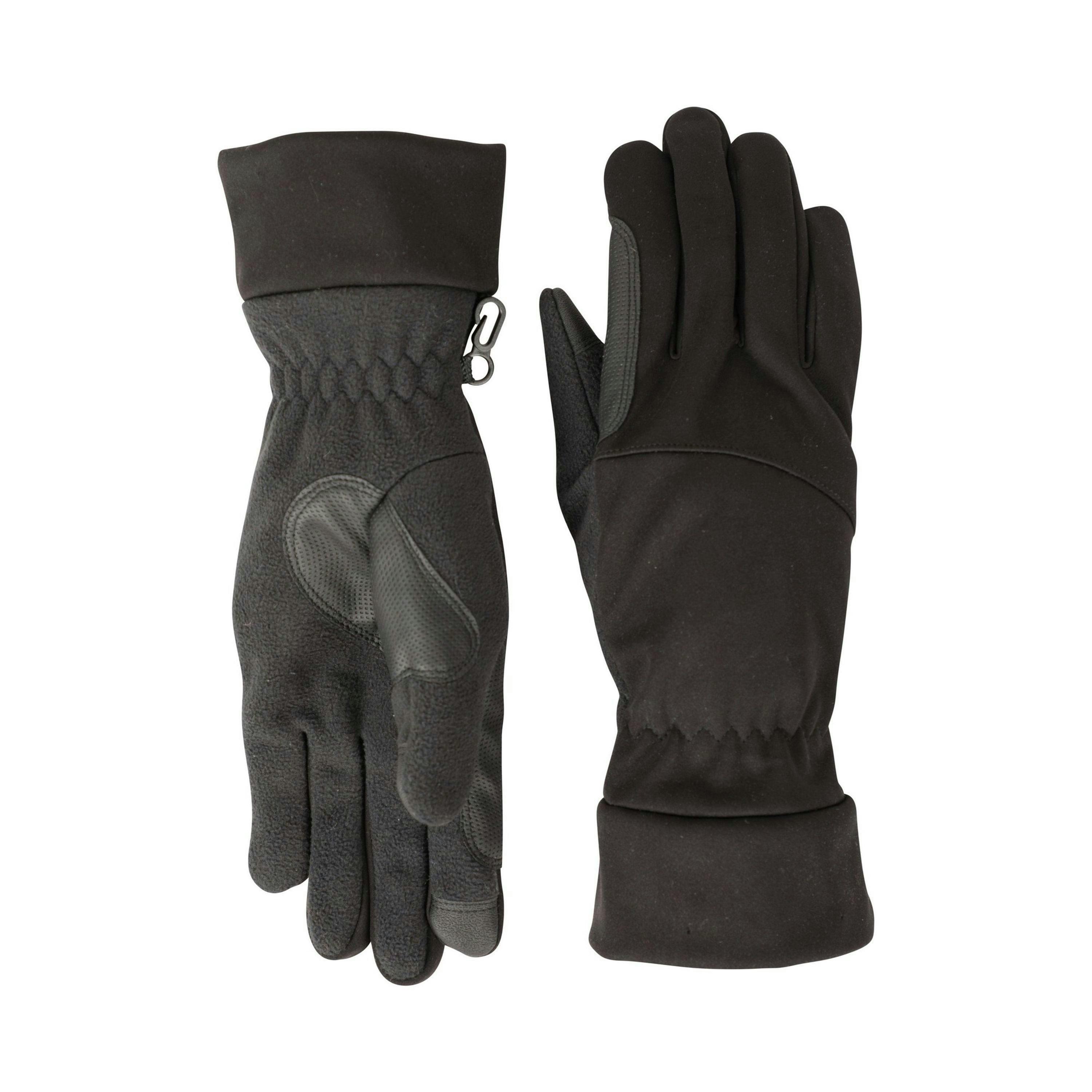 Mountain Warehouse Mens Touch Screen Softshell Gloves , view 3 of 5