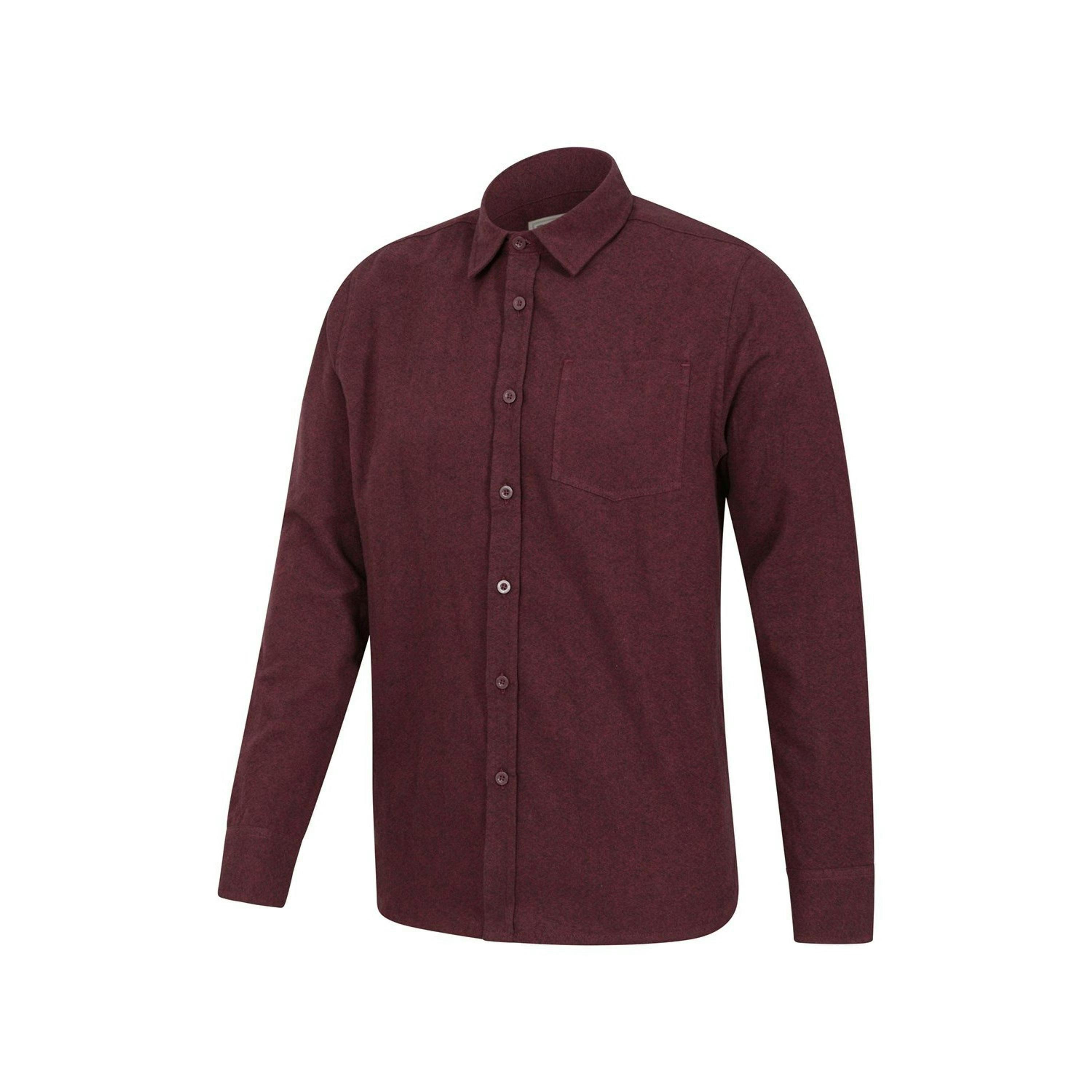 Mountain Warehouse Mens Bamford Melange Shirt , view 3 of 4