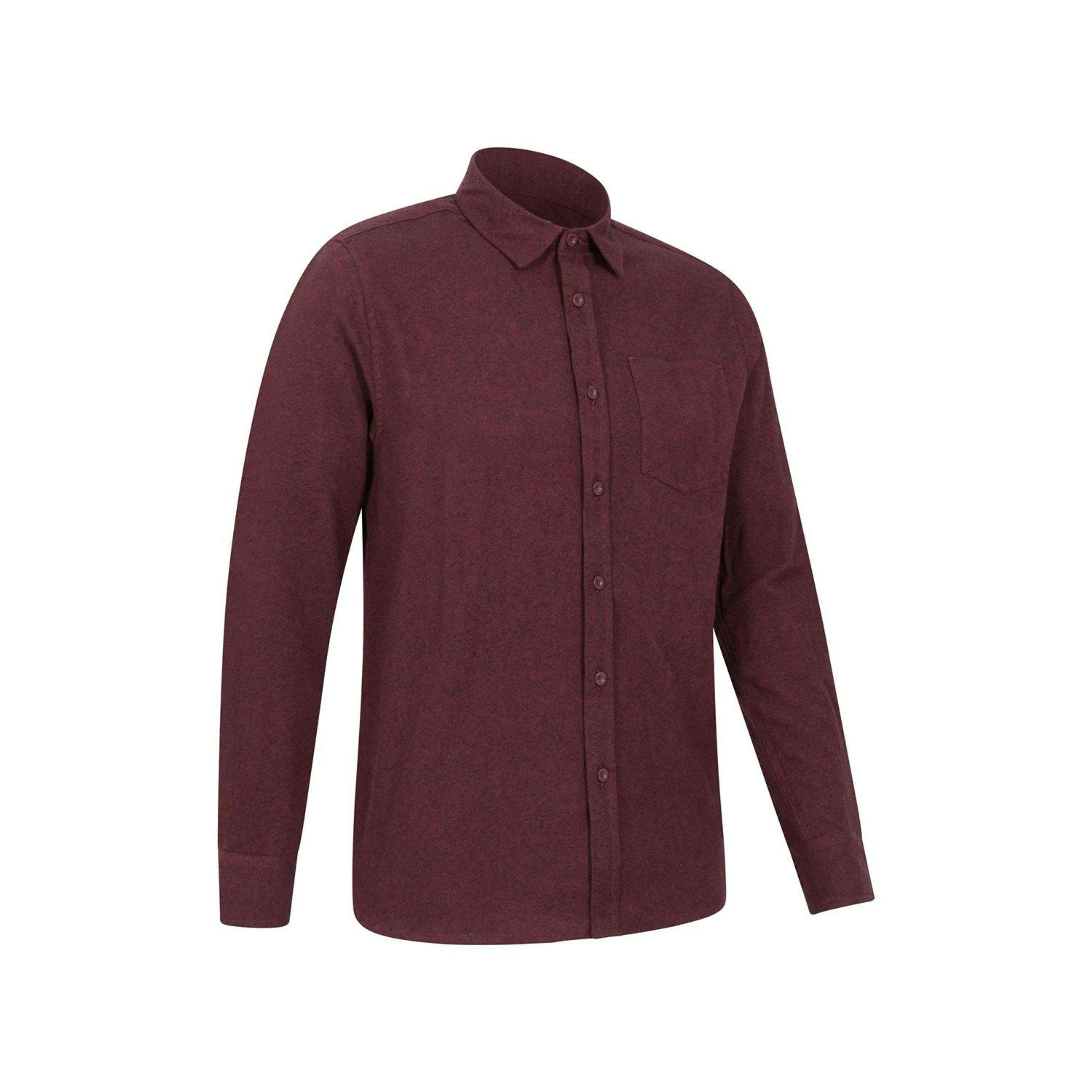 Mountain Warehouse Mens Bamford Melange Shirt , view 4 of 4