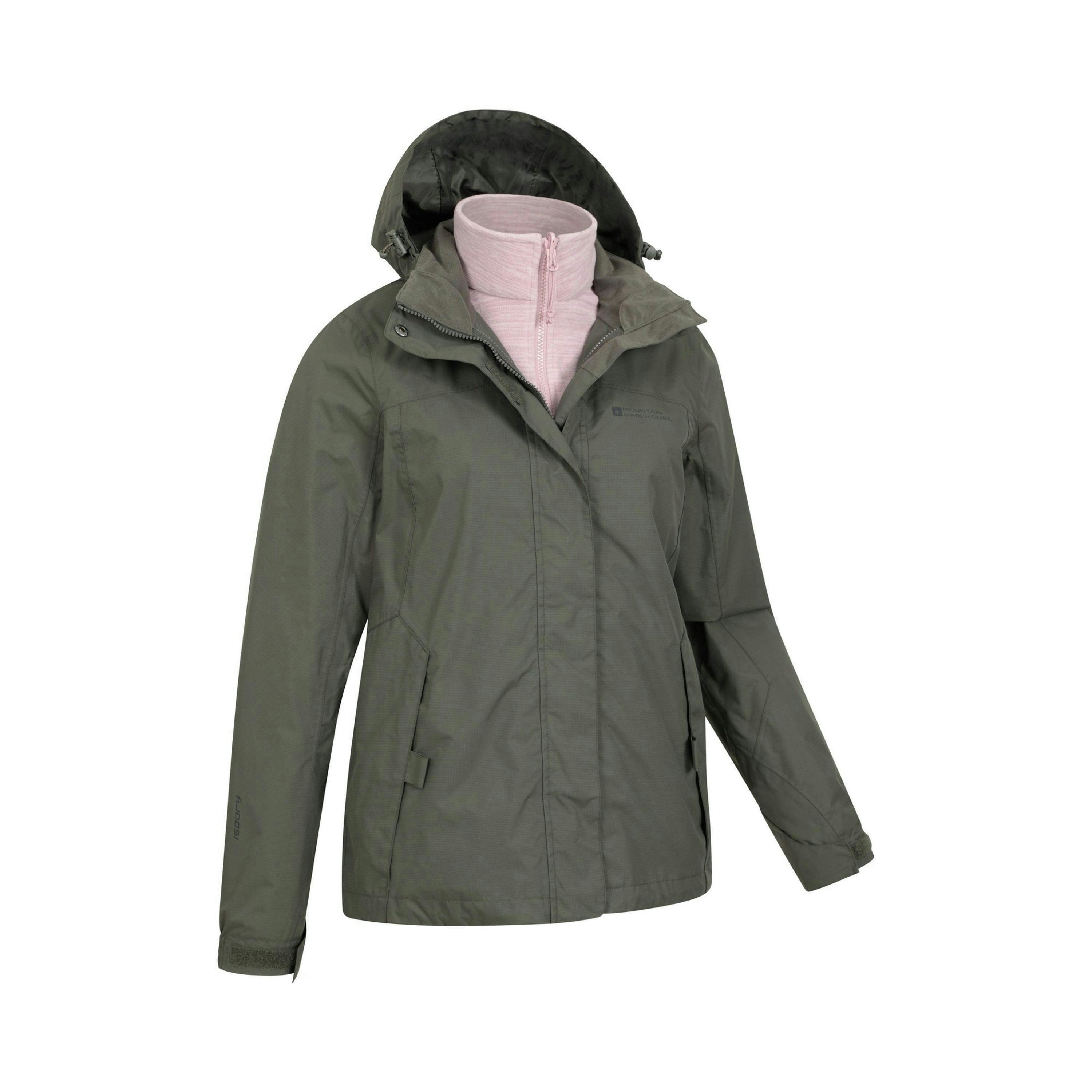 Mountain Warehouse Womens/Ladies Storm 3 in 1 Waterproof Jacket , view 4 of 6