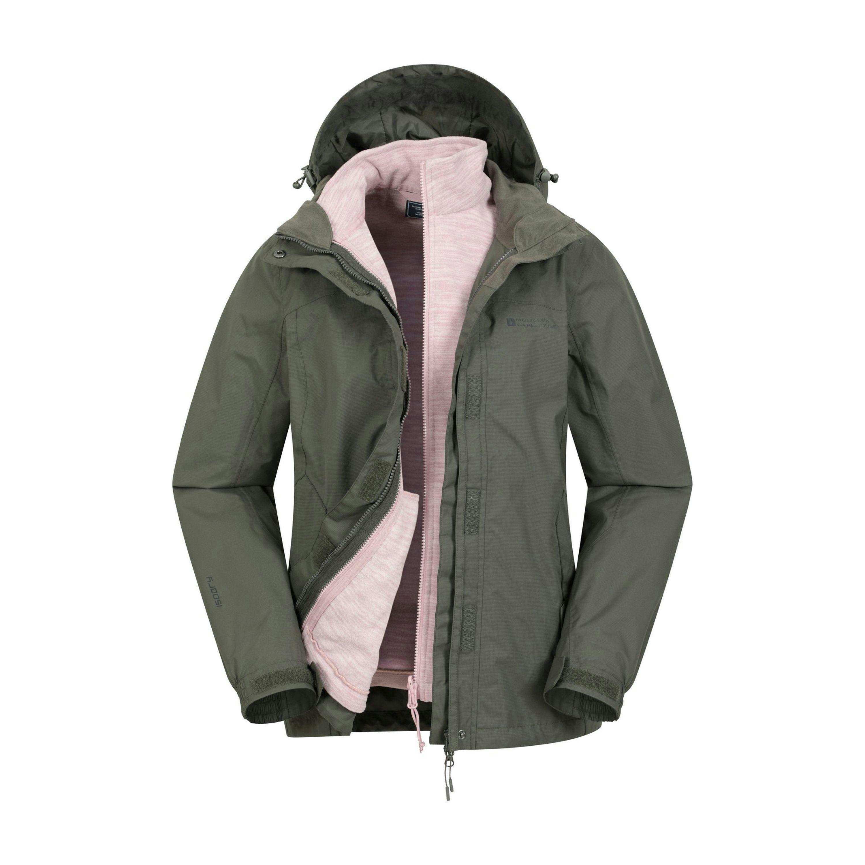 Mountain Warehouse Womens/Ladies Storm 3 in 1 Waterproof Jacket , view 5 of 6