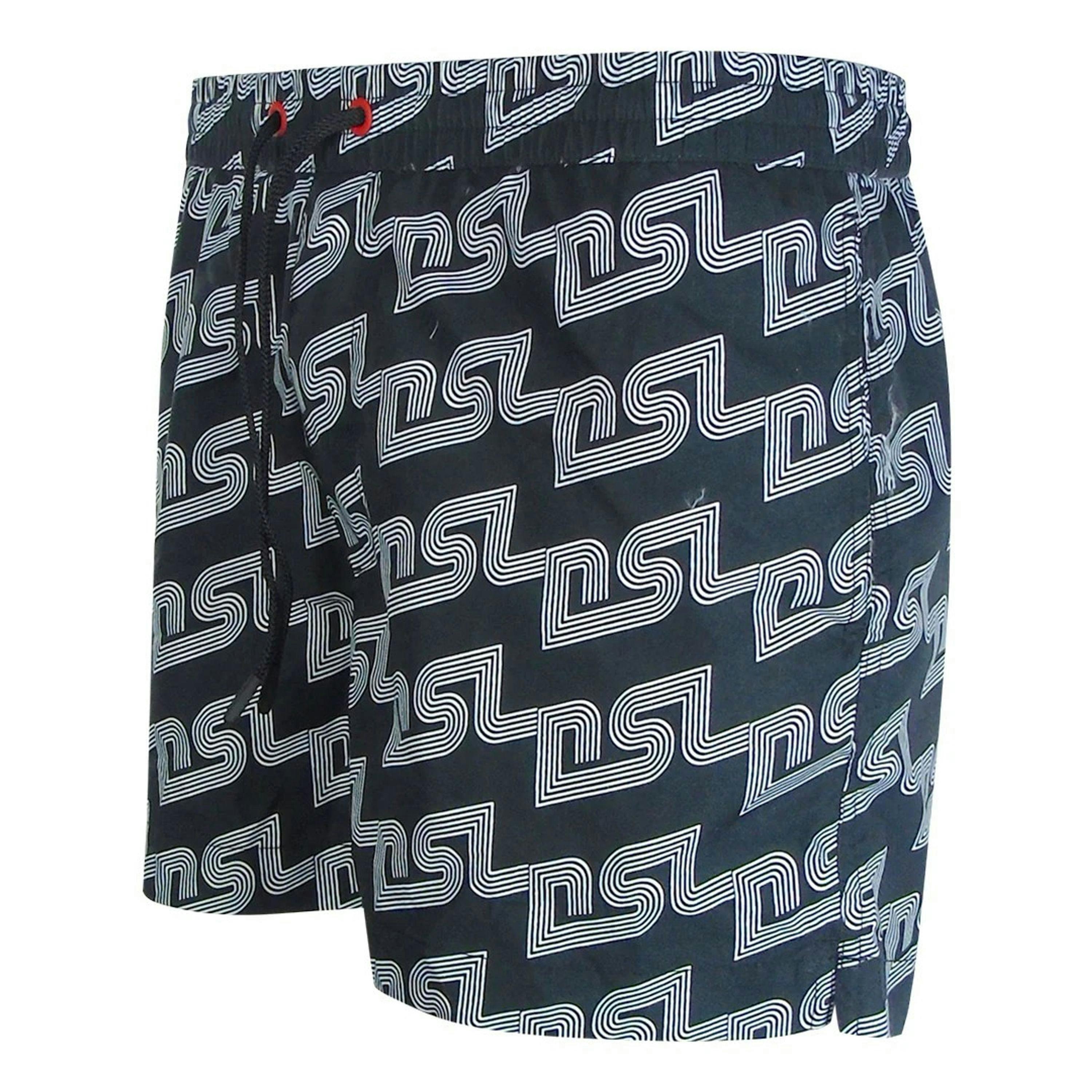 Diesel Mens BMBX-Ken-37 All-Over Print Board Shorts , view 3 of 4