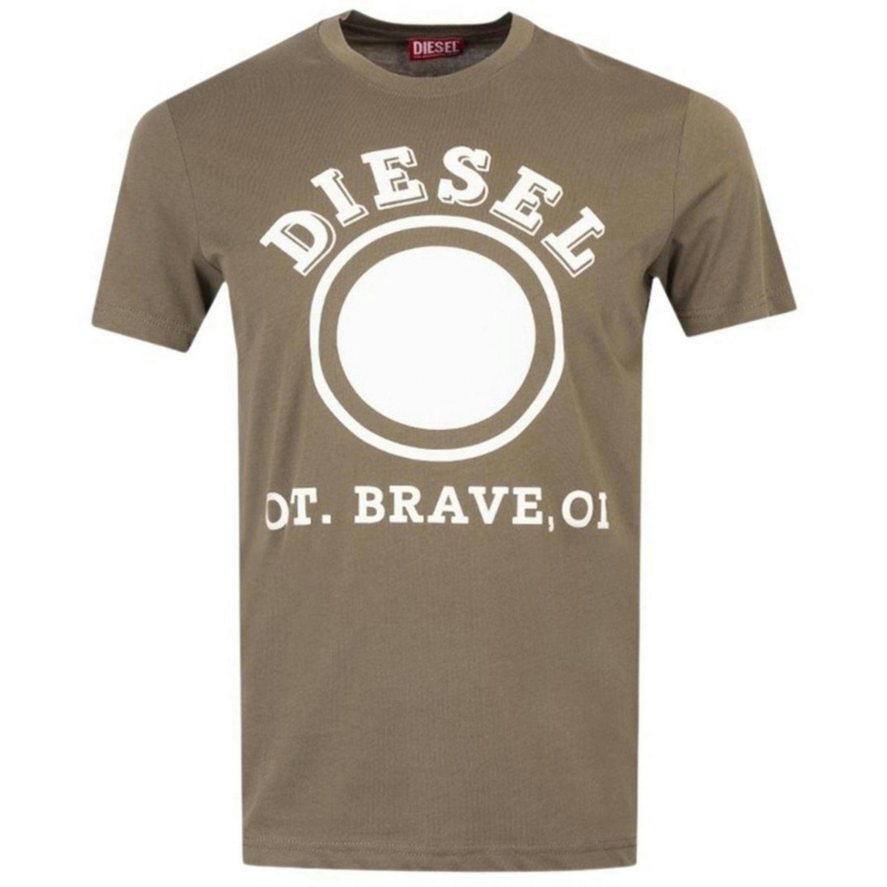 Diesel Mens 1976 Varsity Logo T-Shirt , view 1 of 3