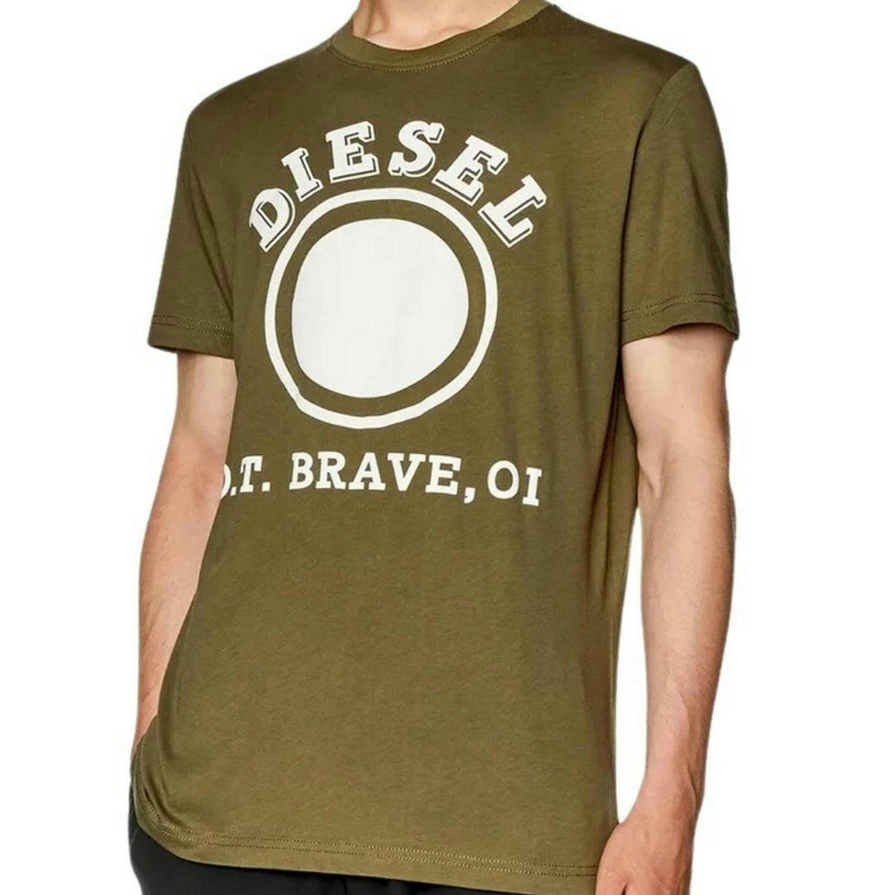 Diesel Mens 1976 Varsity Logo T-Shirt , view 3 of 3