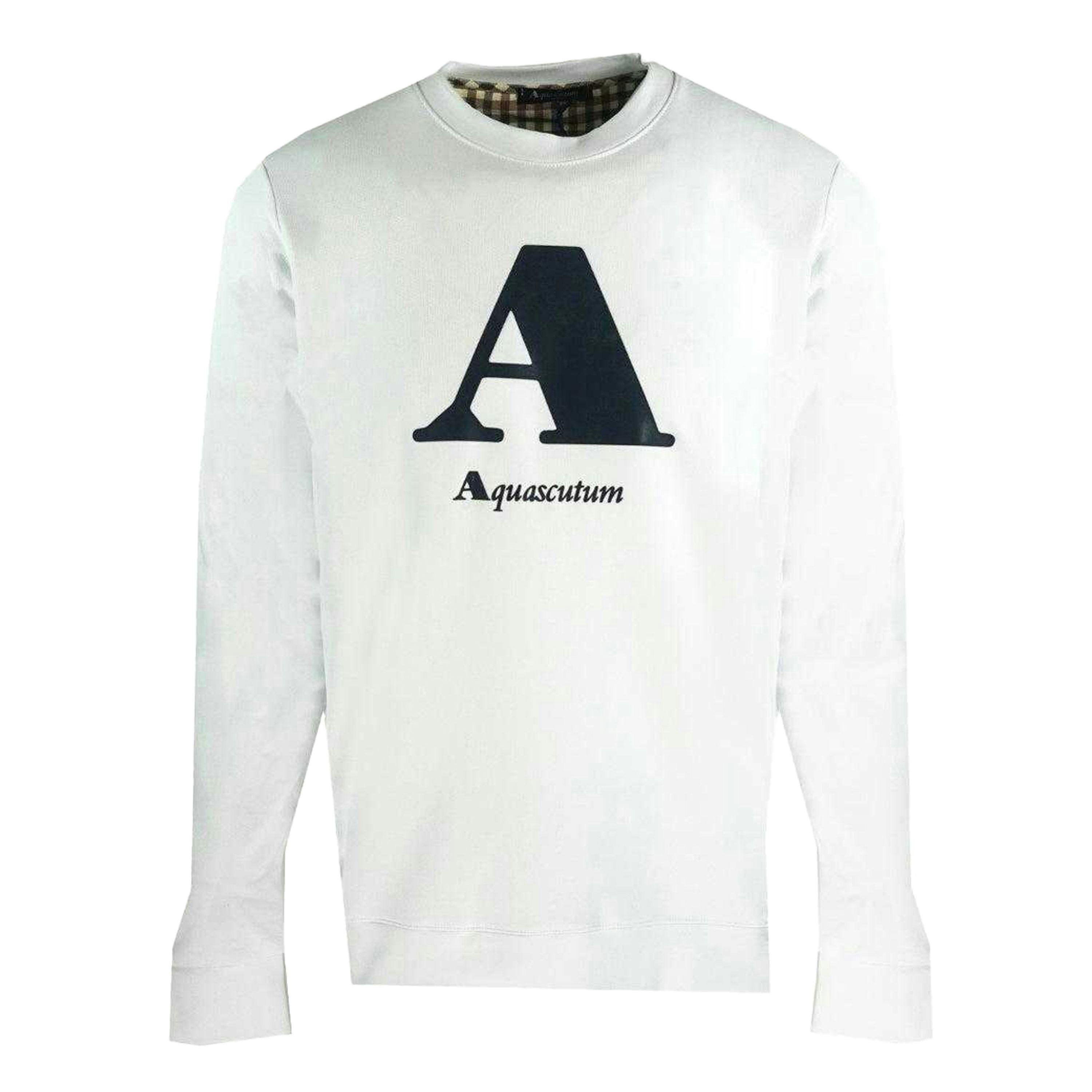 Aquascutum Mens Logo Sweatshirt , view 1 of 1