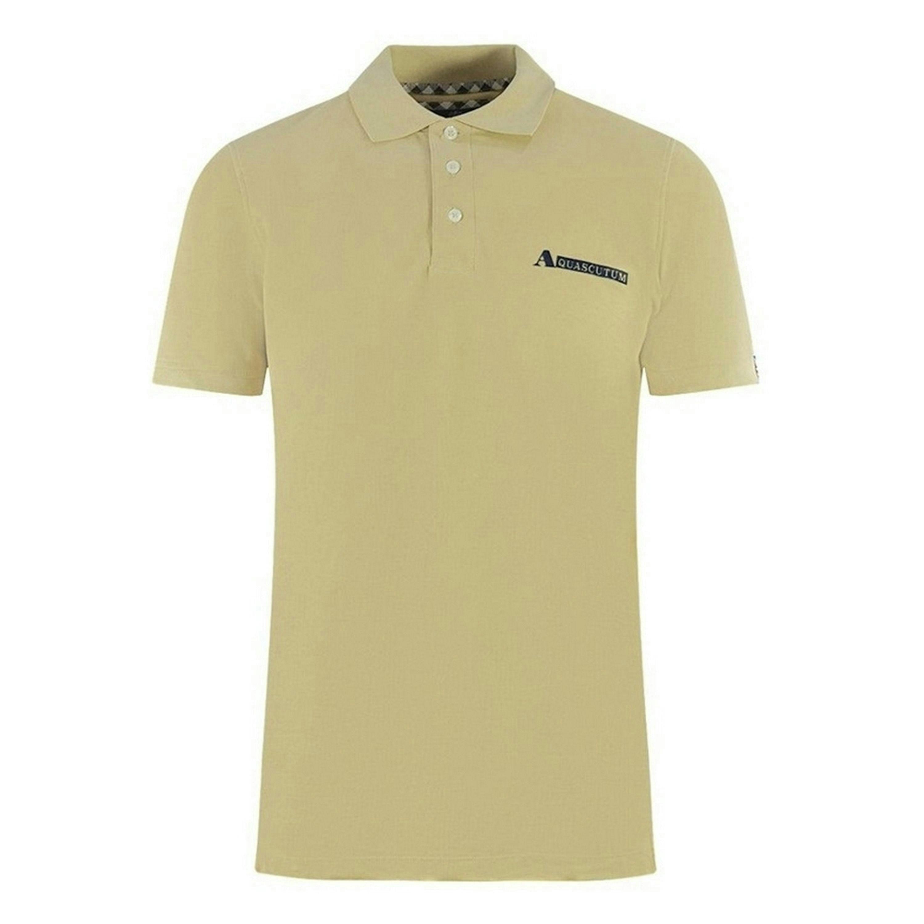 Aquascutum Mens Boxed Logo Polo Shirt , view 1 of 1