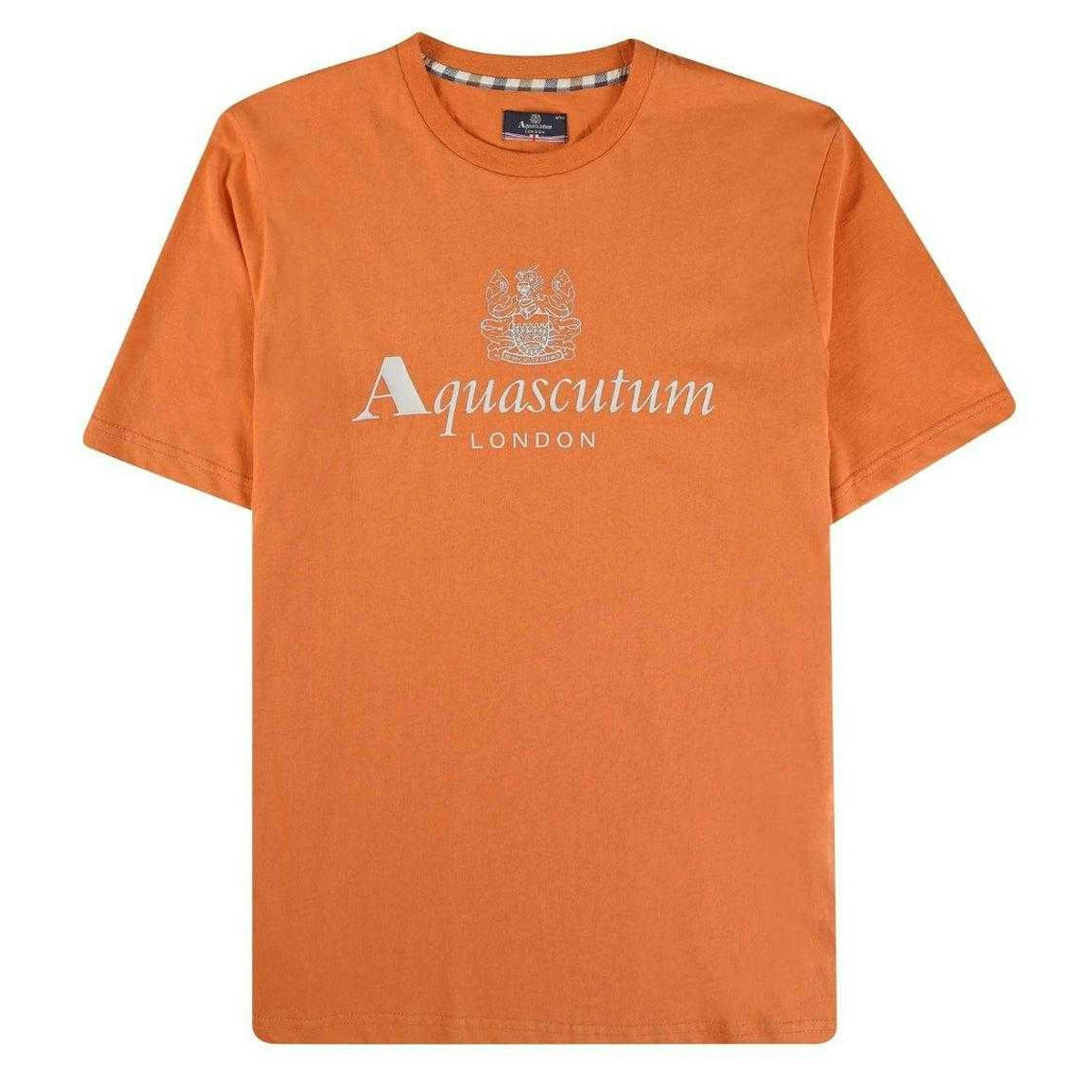 Aquascutum Mens Active Big Logo T-Shirt , view 1 of 1
