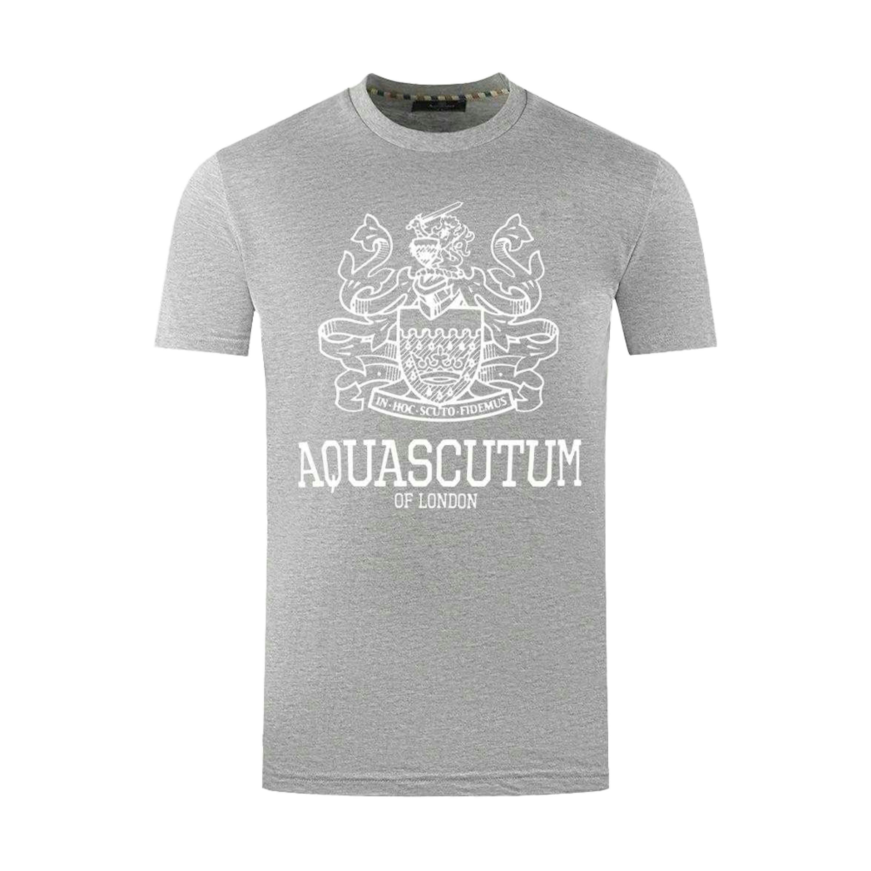 Aquascutum Mens London Aldis Bold Logo T-Shirt , view 1 of 1