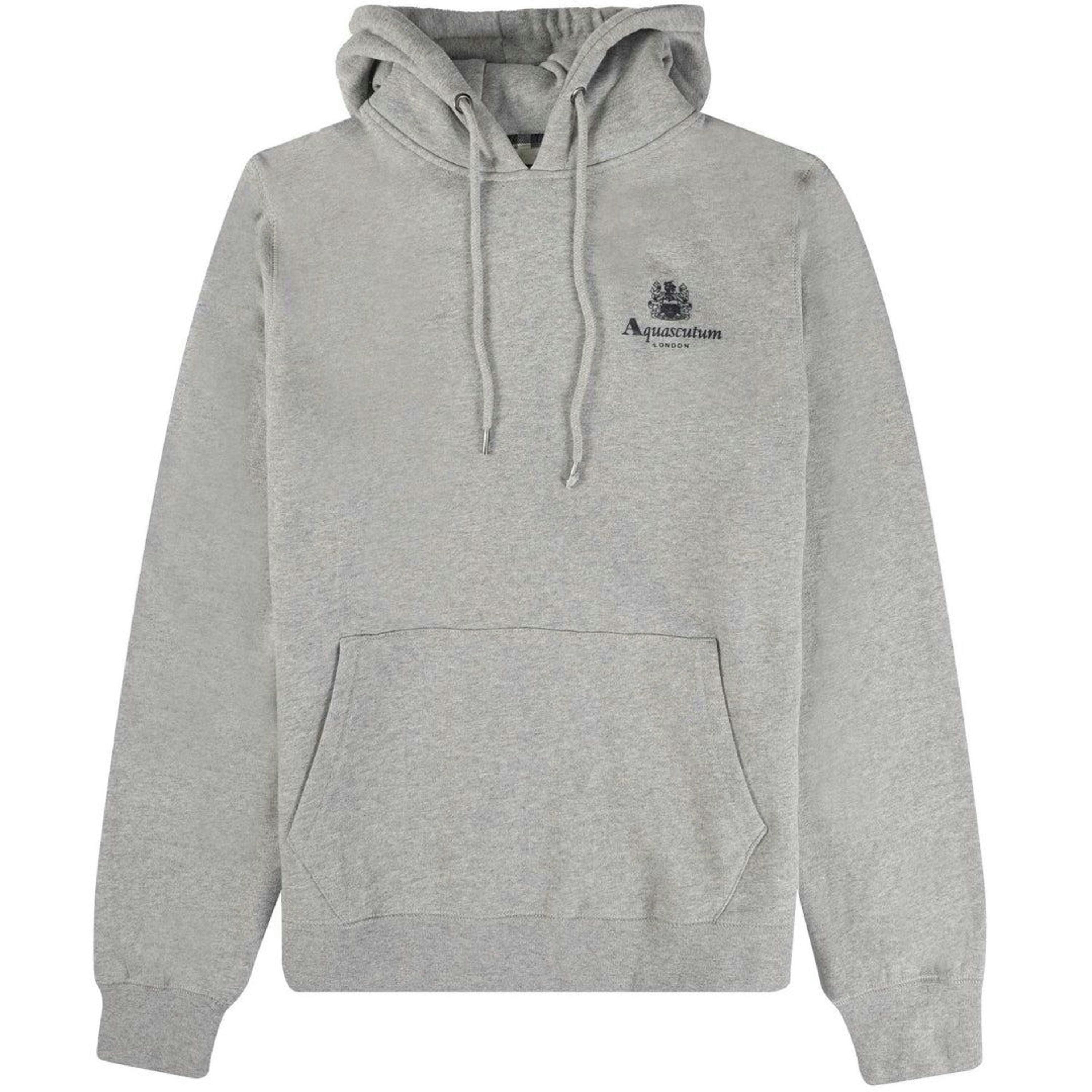 Aquascutum Mens Active Small Logo Hoodie , view 1 of 2