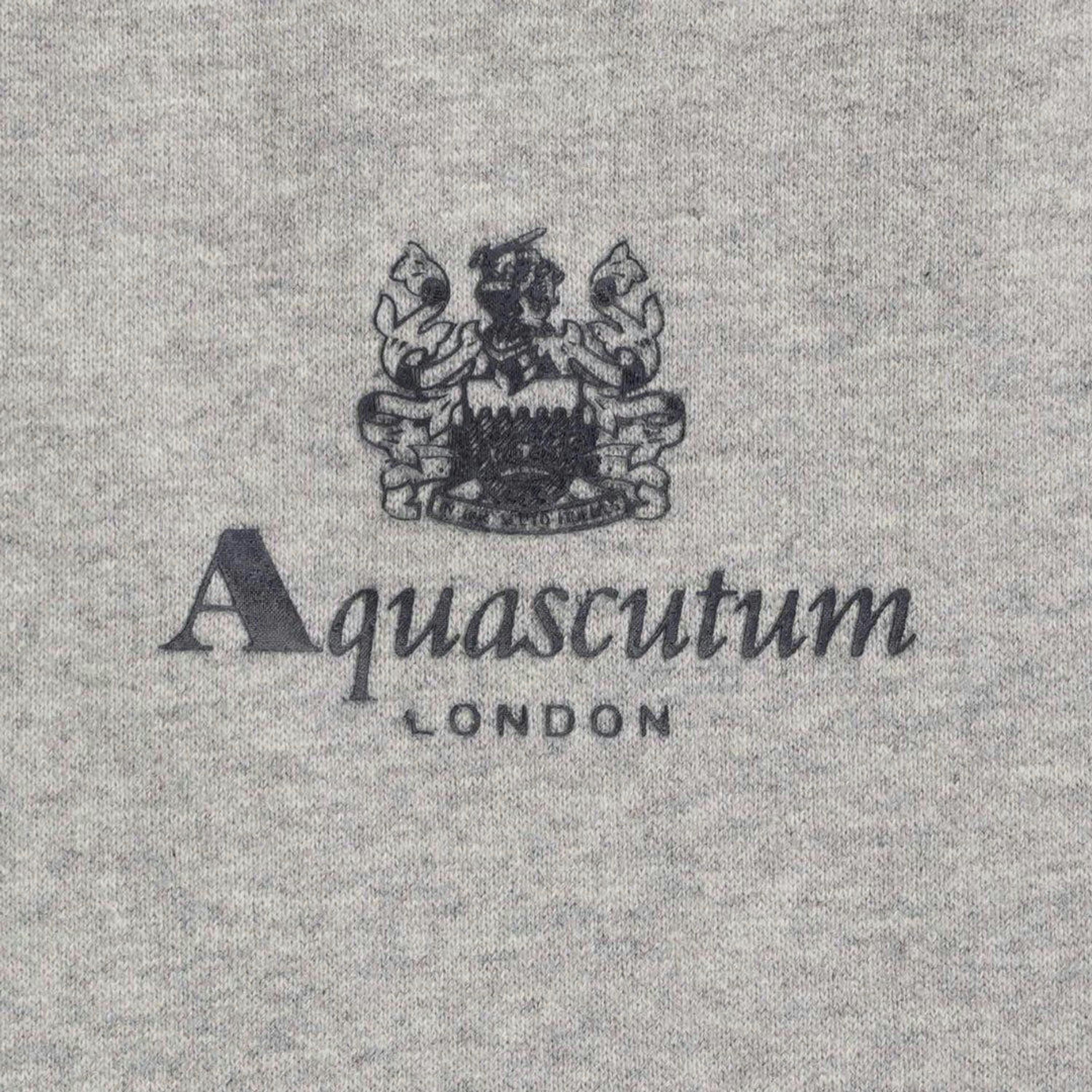 Aquascutum Mens Active Small Logo Hoodie , view 3 of 3