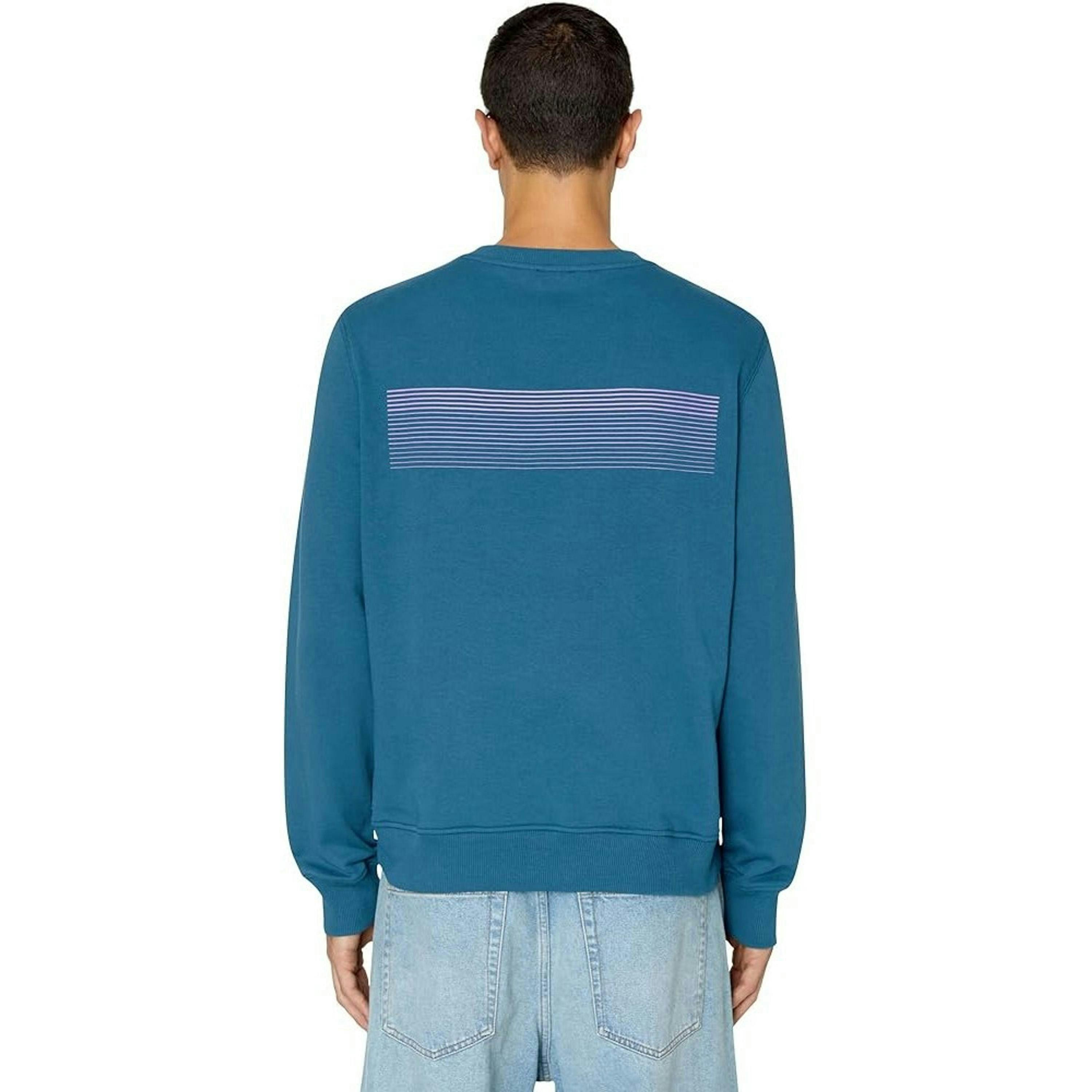 Diesel Unisex Adult Striped Logo Sweatshirt , view 4 of 5