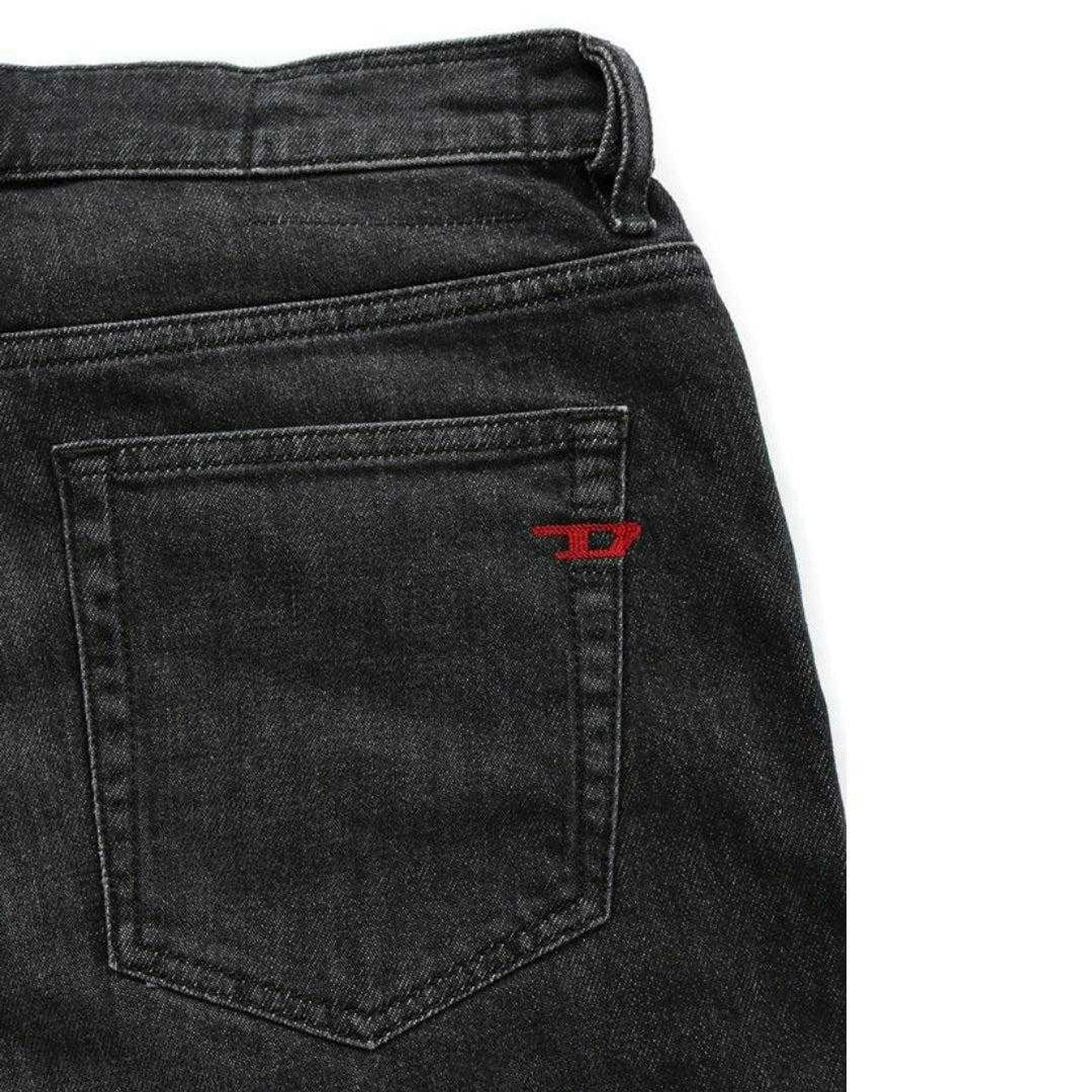Diesel Mens D-Viker Washed Denim Jeans , view 4 of 4